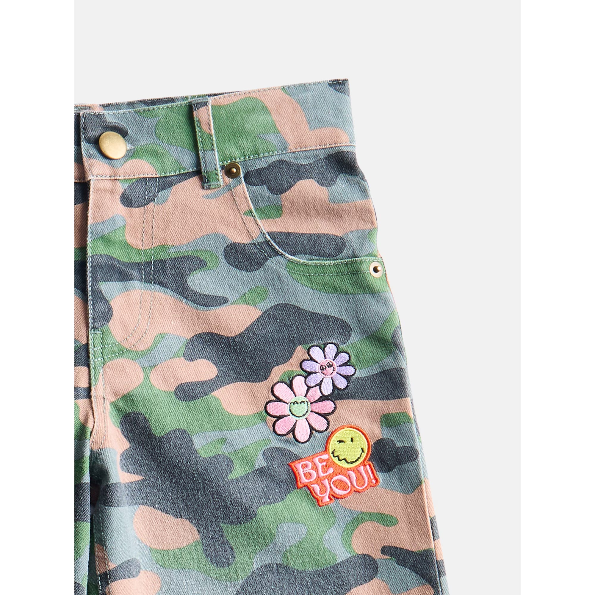 SmileyWorld Girls Denim Jeans, Sizes 4-16