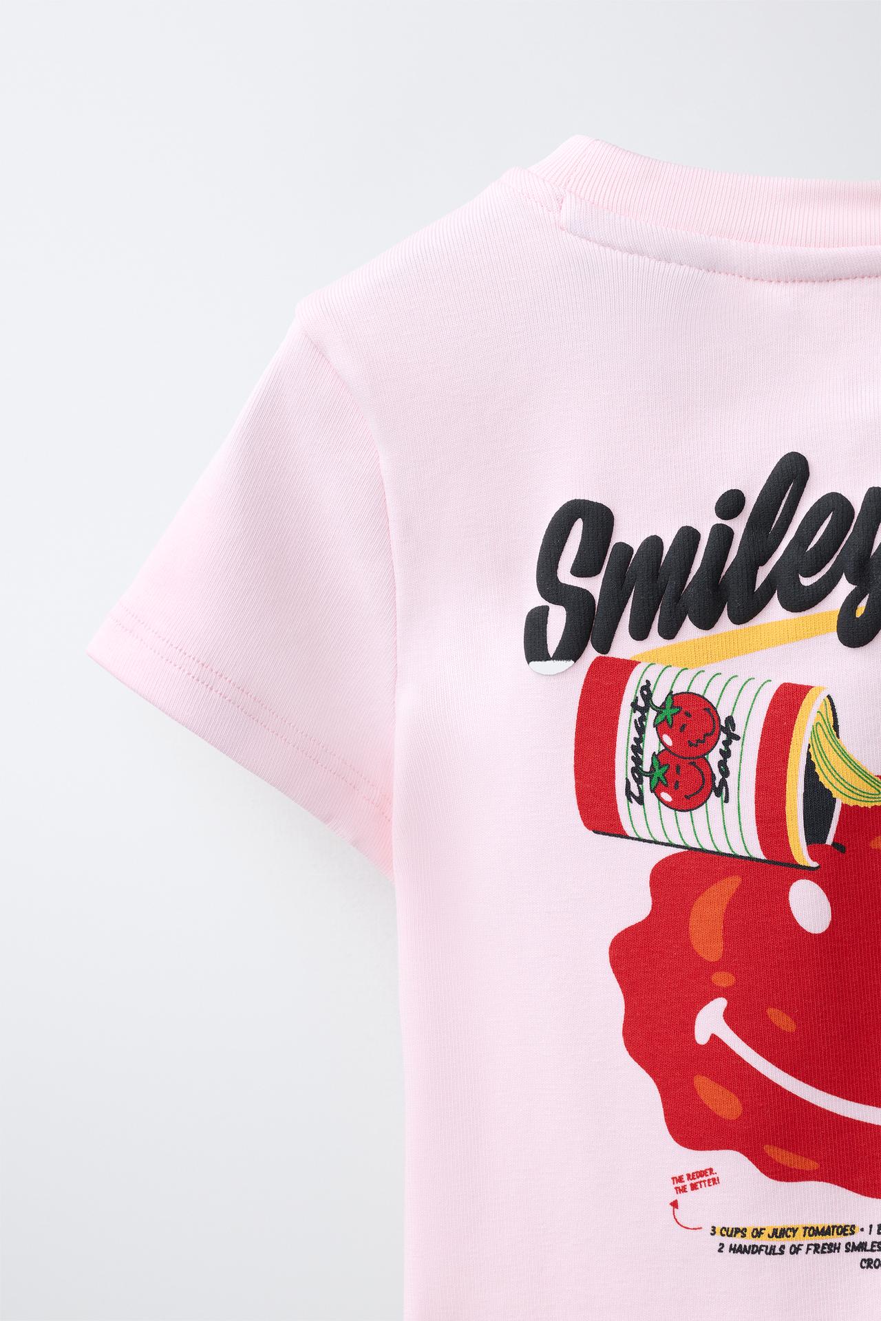 SMILEYWORLD ® TOMATO PRINT T-SHIRT