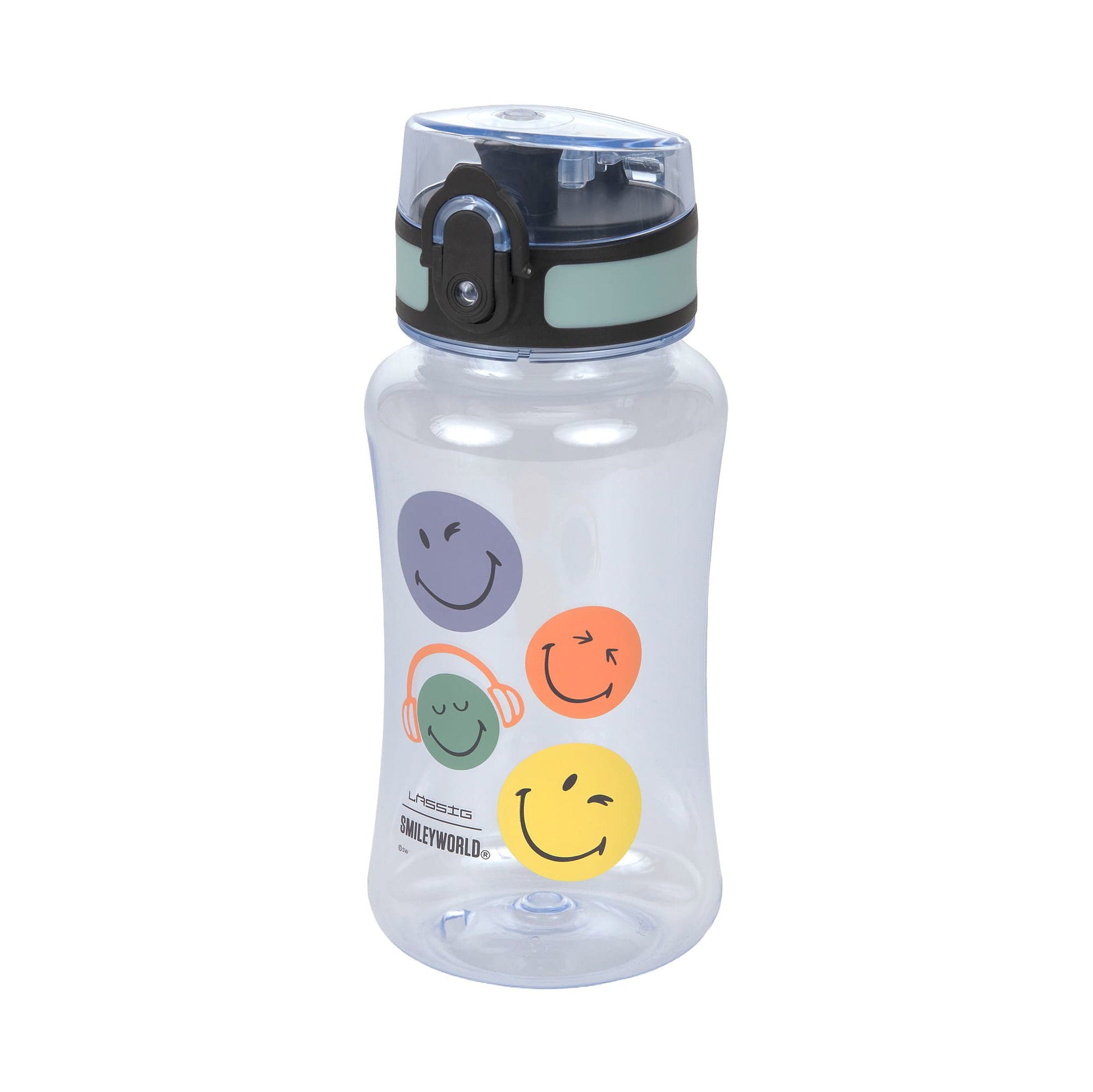 Tritan Children's Drinking Bottle 420 ml - SmileyWorld®, Blue