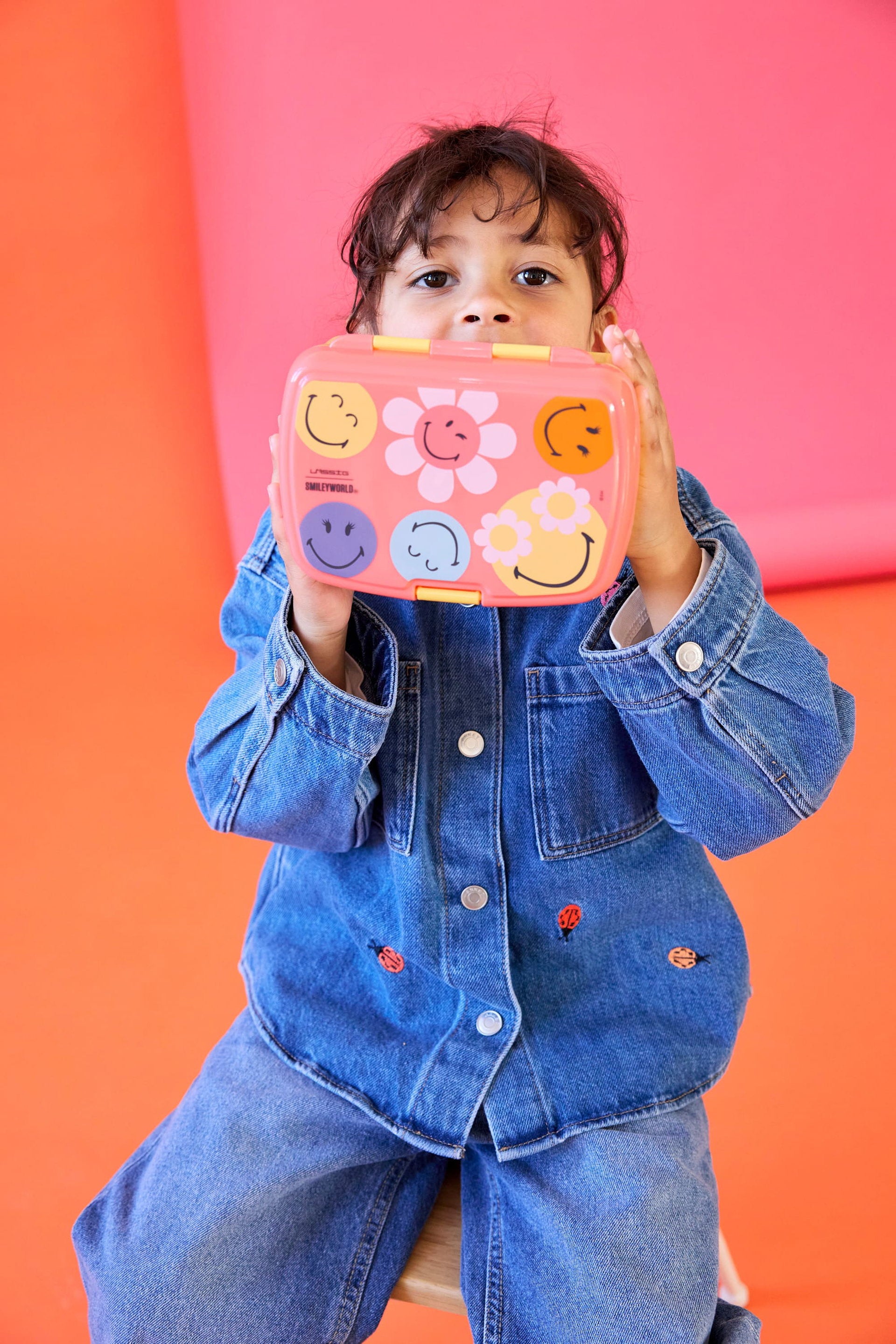 Kids' lunchbox - SmileyWorld® lunchbox, pink