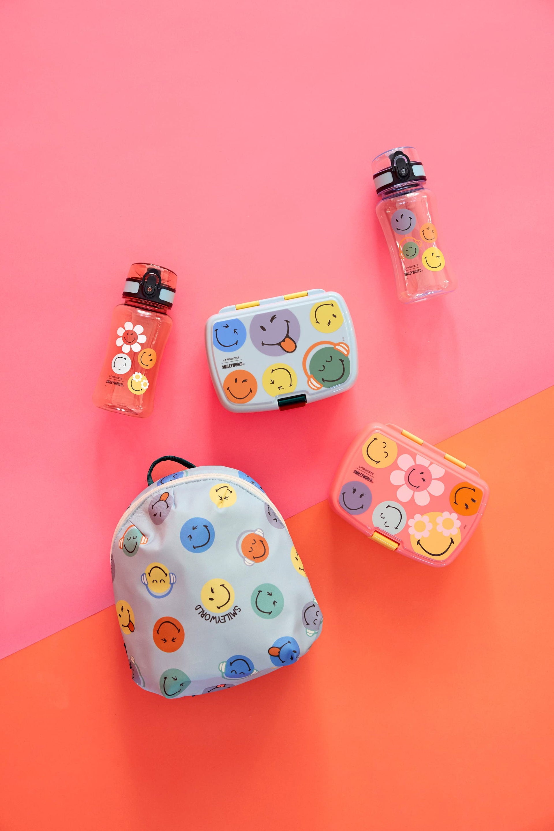 Kids' lunchbox - SmileyWorld® lunchbox, pink
