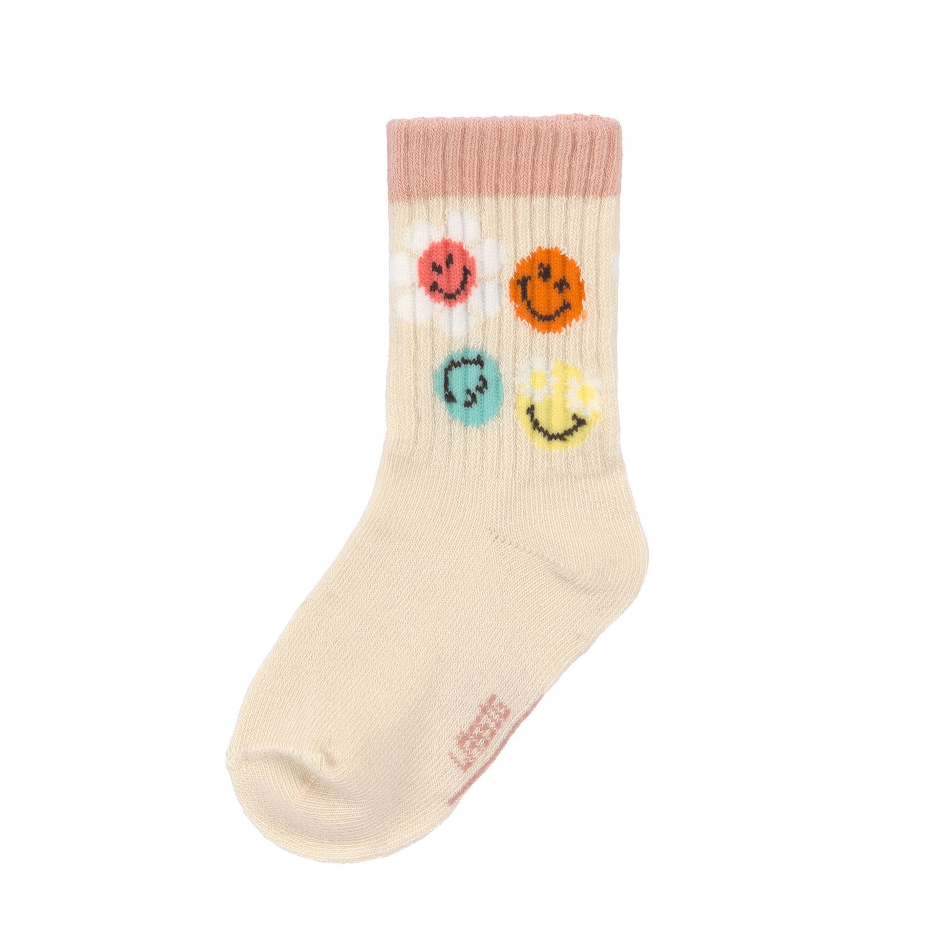 Children's socks set of 3 - SmileyWorld®, pink