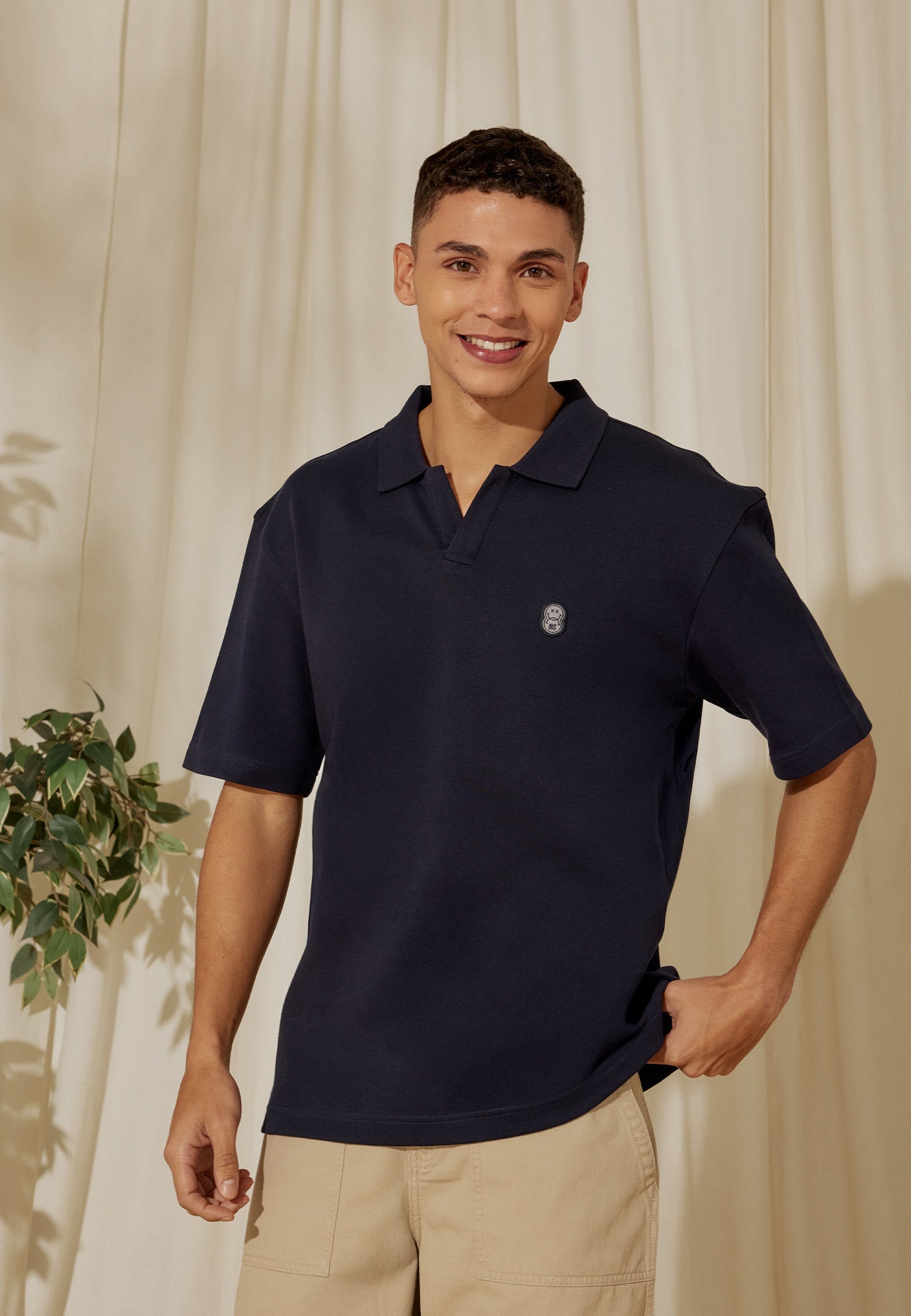 Osella x S.W Smiley Luca Polo Shirt