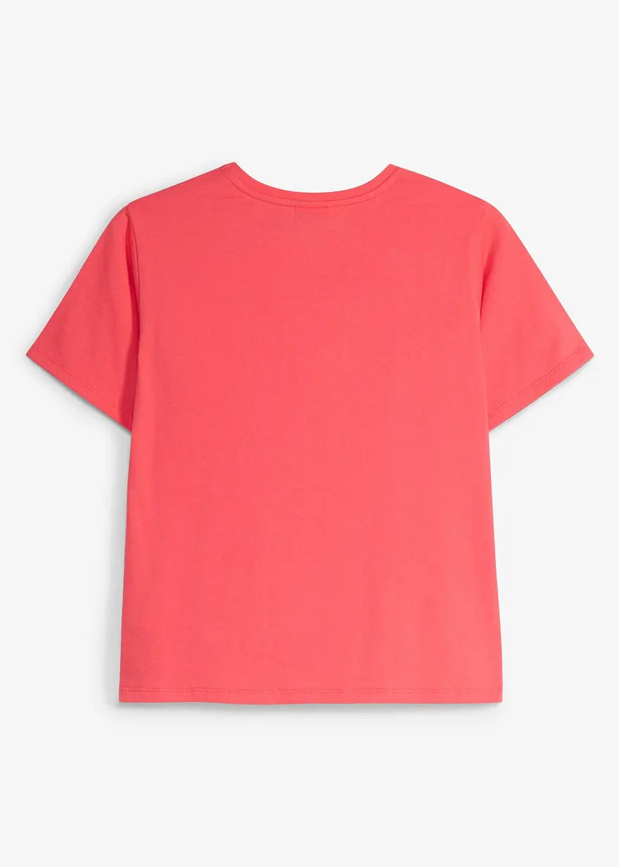 Smiley T-shirt made of pure cotton