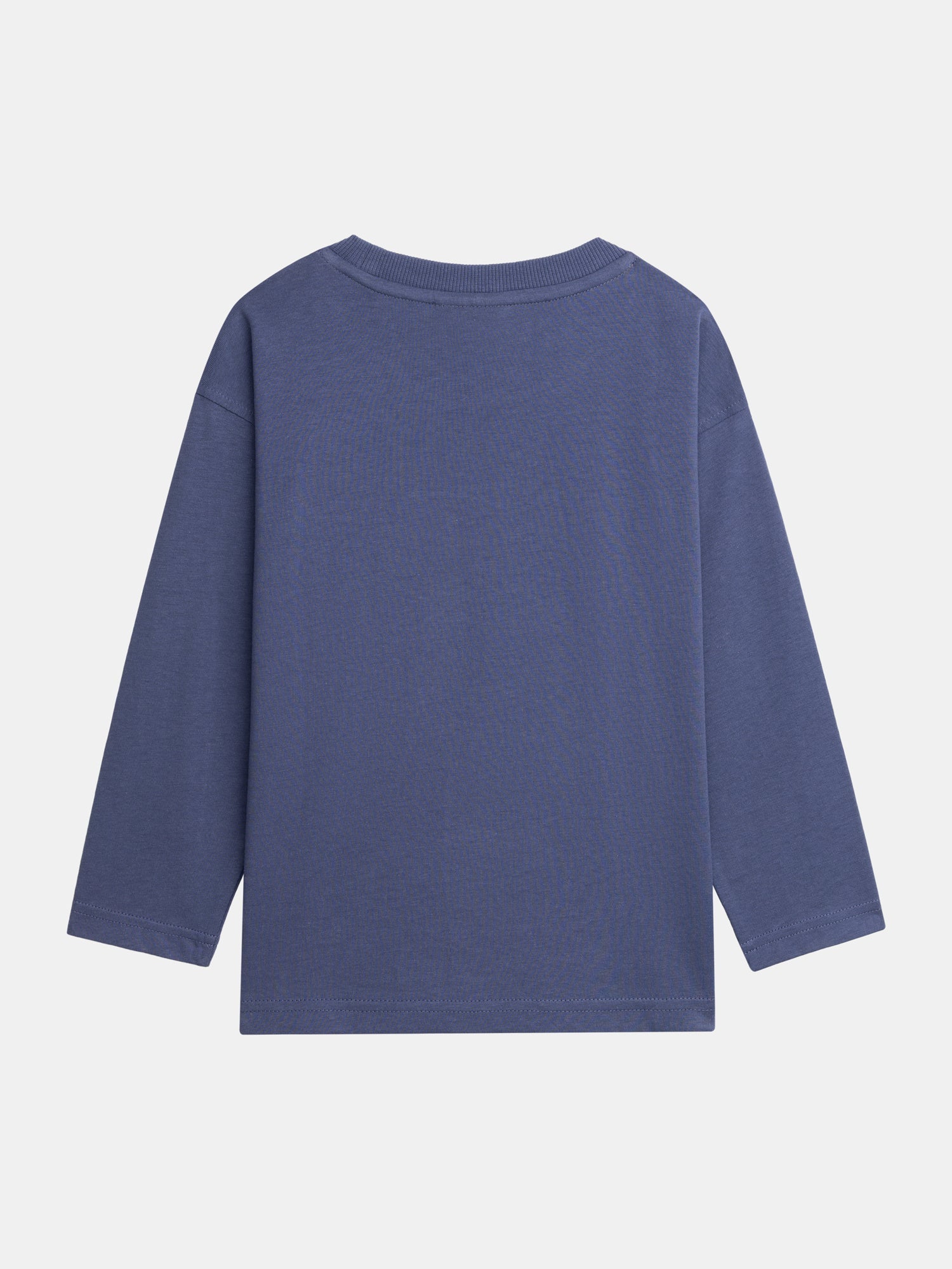 Blue long sleeve t-shirt with SMILEYWORLD print for boys