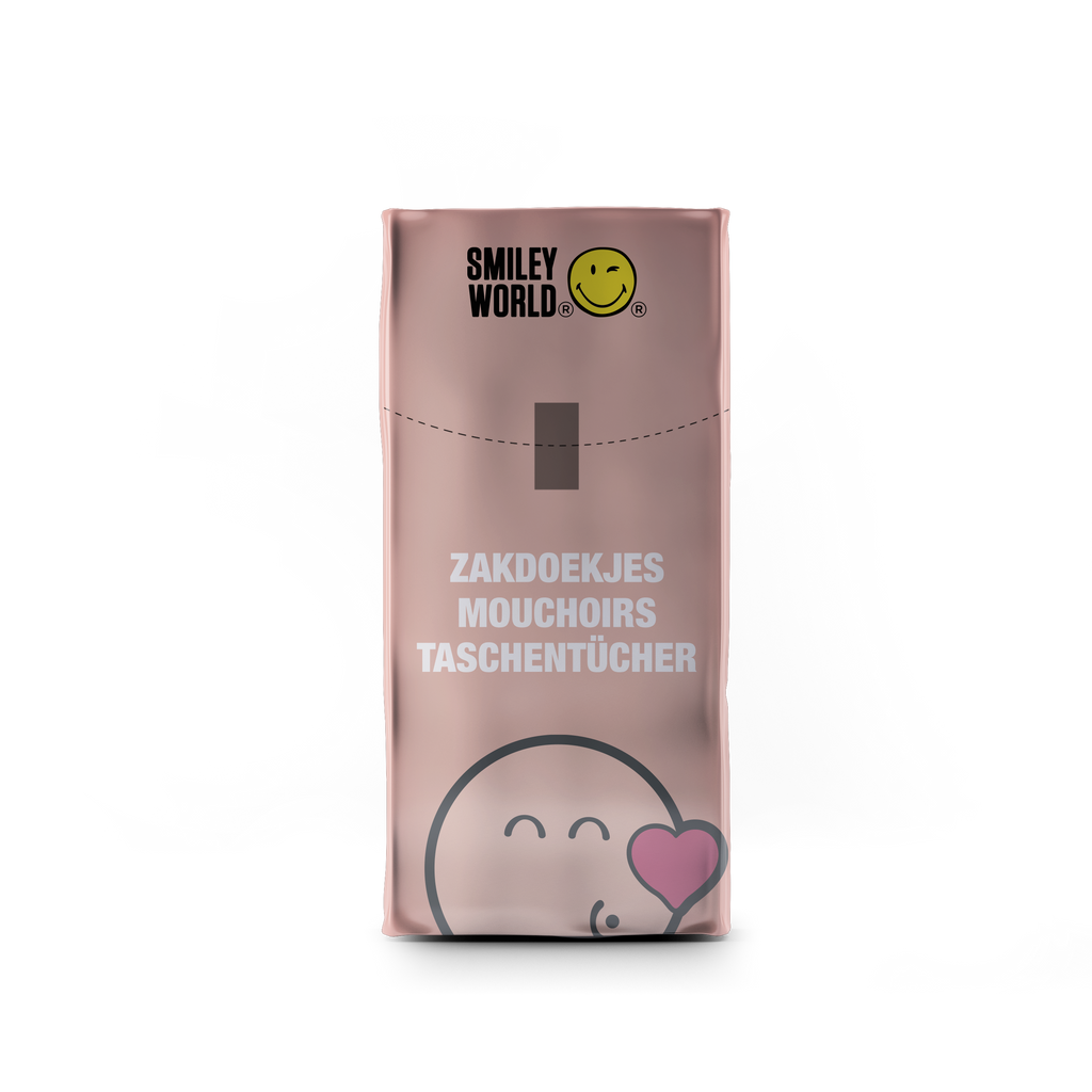 SmileyWorld® Happy On-the-Go Pocket Tissues