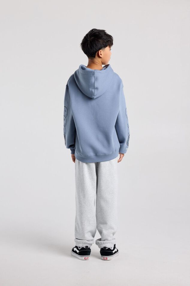 Relaxed fit Smileyworld® hoodie with embroidery