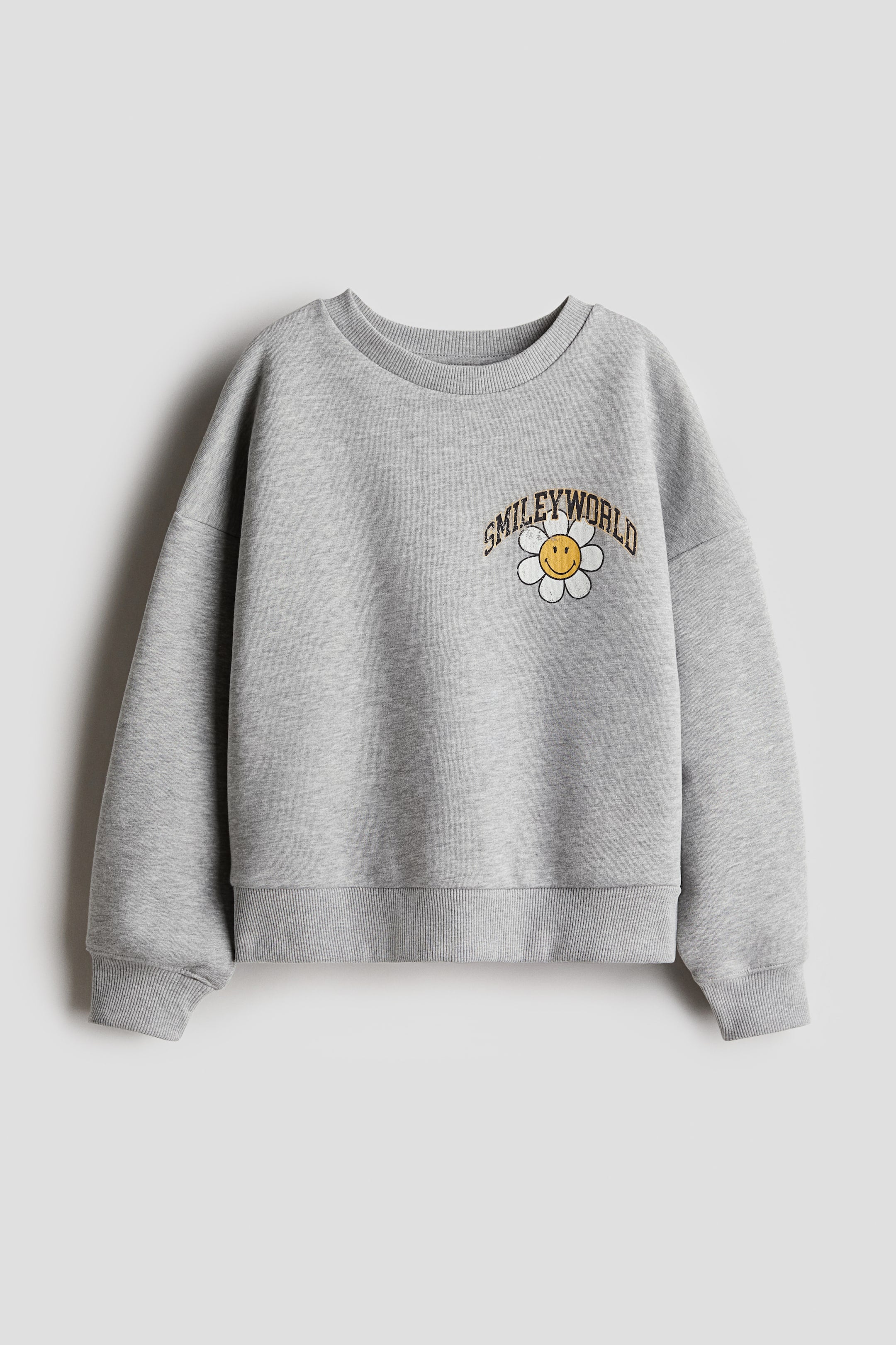 Print-motif sweatshirt