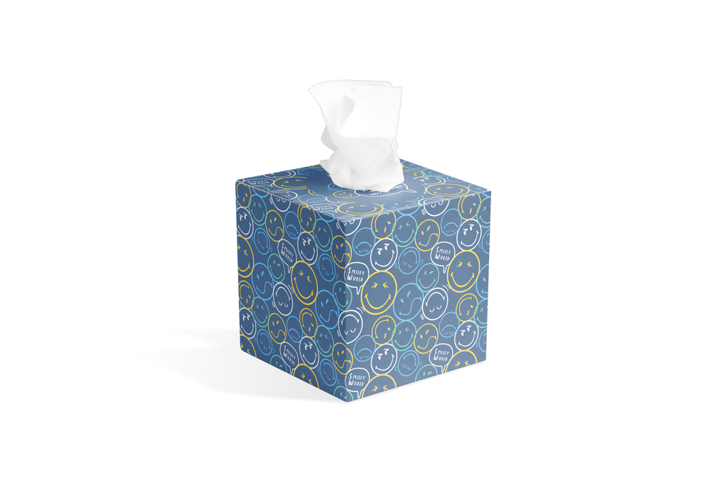 SmileyWorld® Ultra Soft Cube Tissues