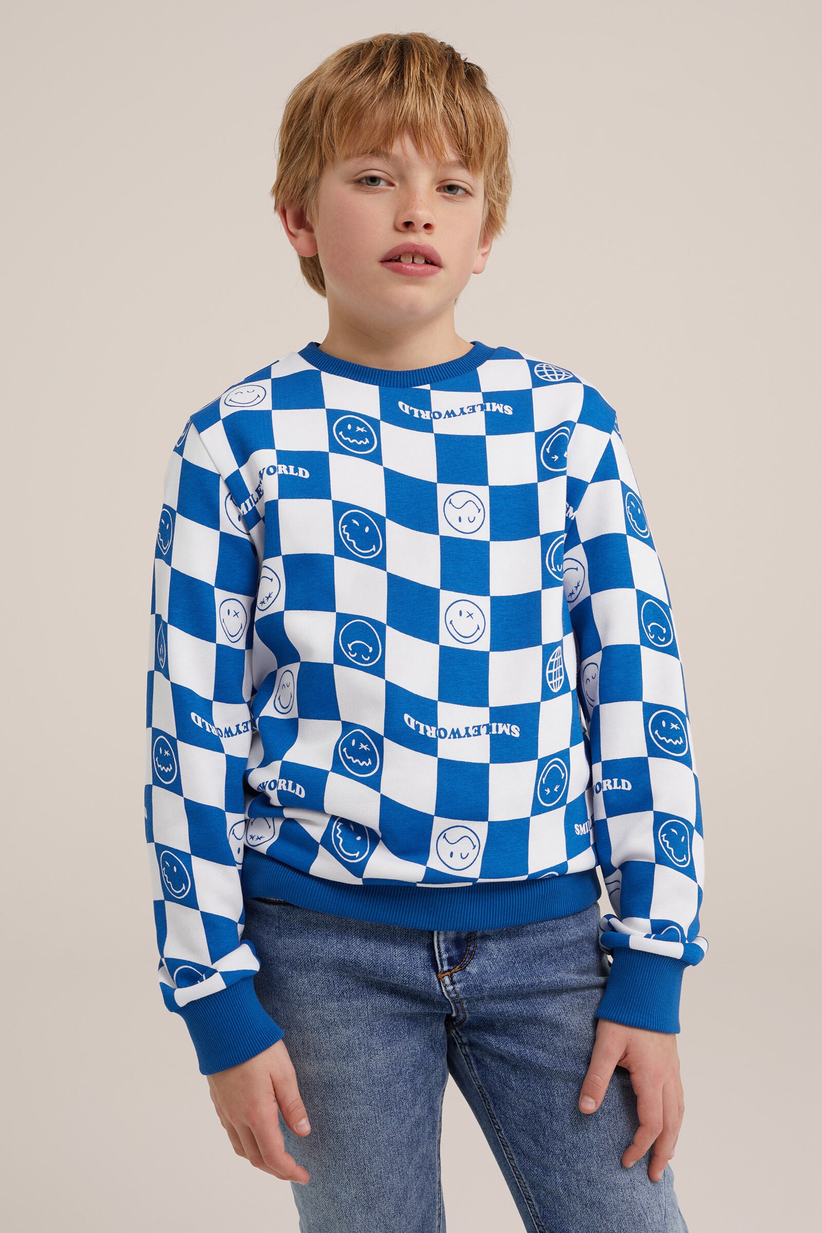 Boys SmileyWorld® sweater with design