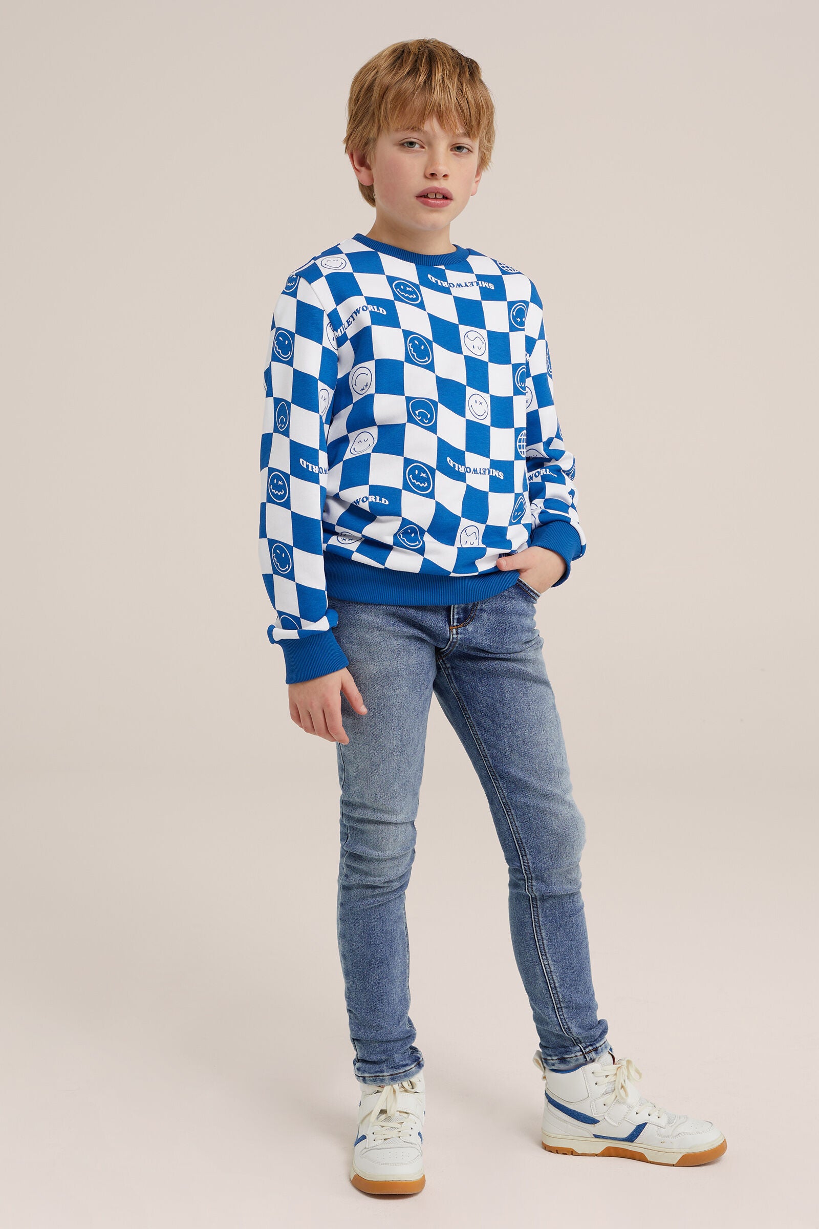 Boys SmileyWorld® sweater with design