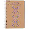 Yoobi SmileyWorld® Spiral Journal with Kraft Marker 4.5" X 6.5", 1.0 set