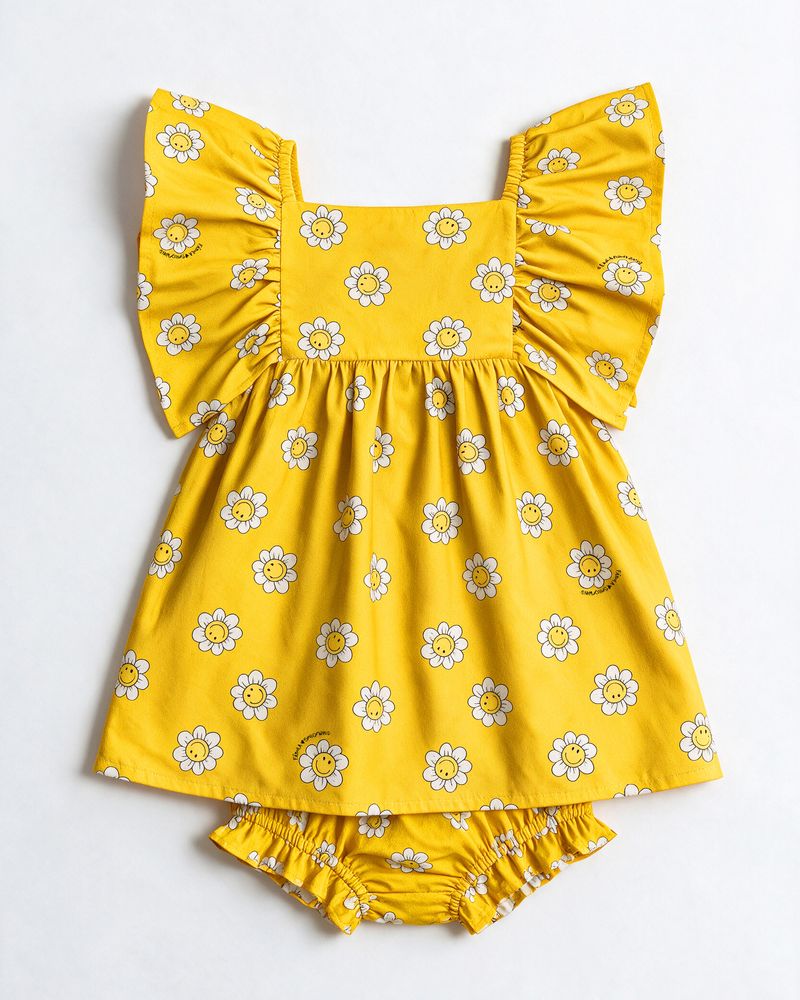 Baby Dress with Bouquet by Smileyworld®