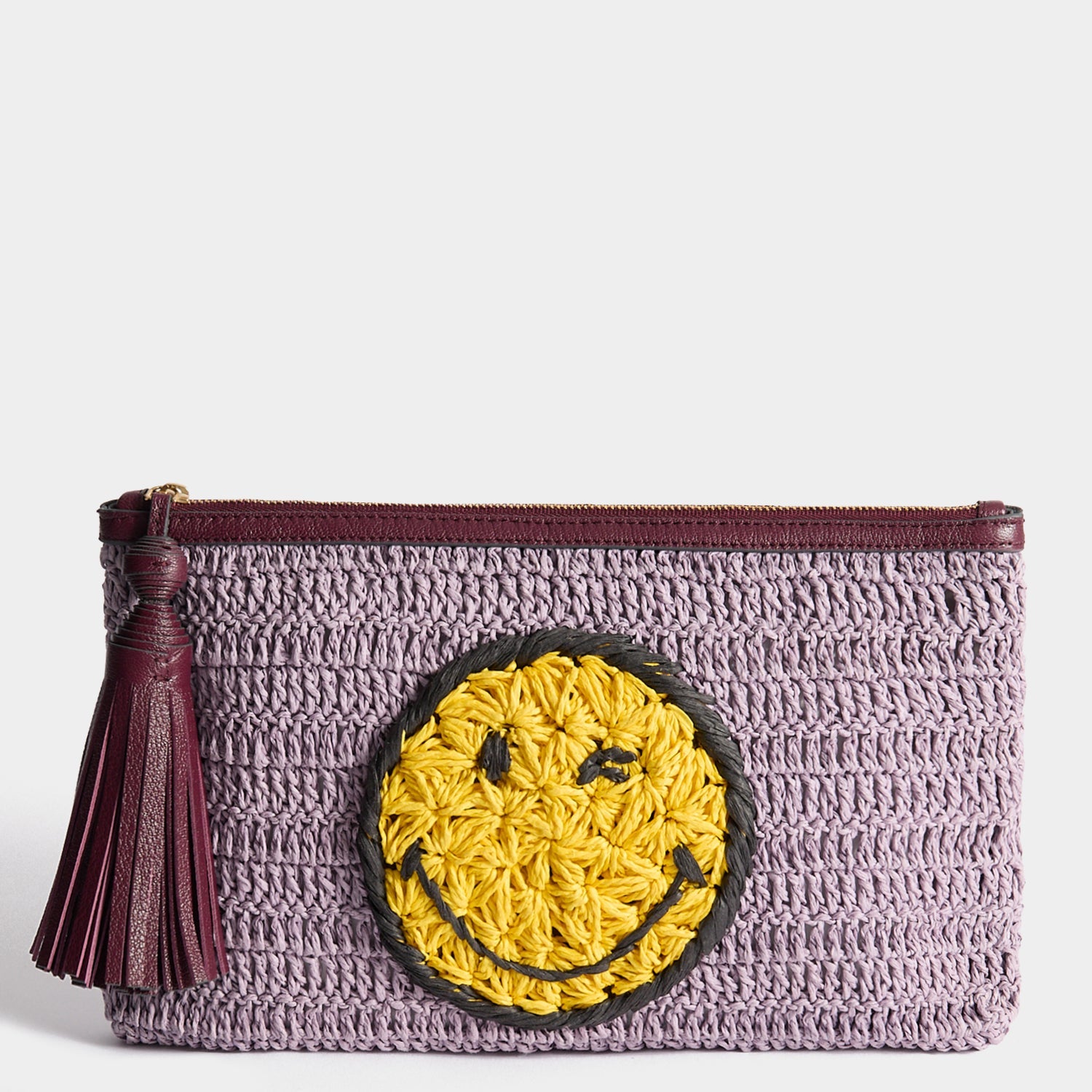 PreviousNext Raffia Wink Pochette