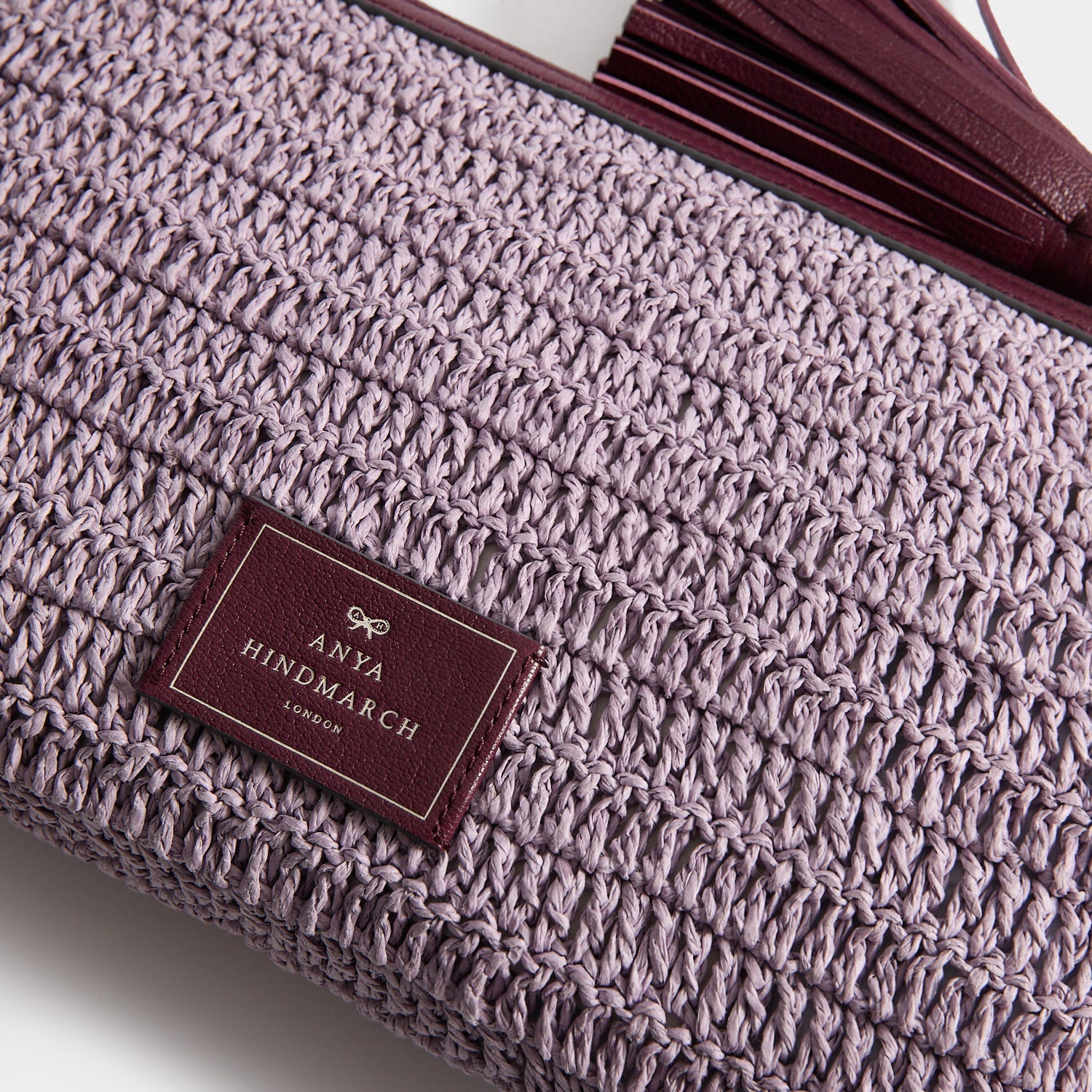 PreviousNext Raffia Wink Pochette