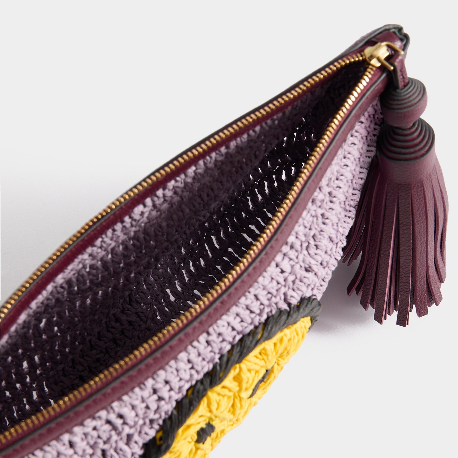 PreviousNext Raffia Wink Pochette