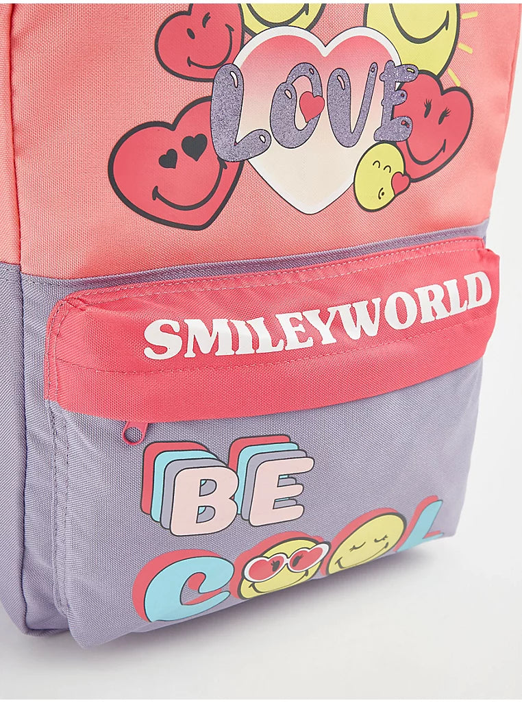 SMILEYWORLD Bright Graphic Rucksack
