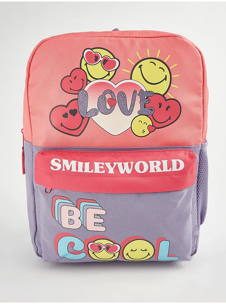 SMILEYWORLD Bright Graphic Rucksack