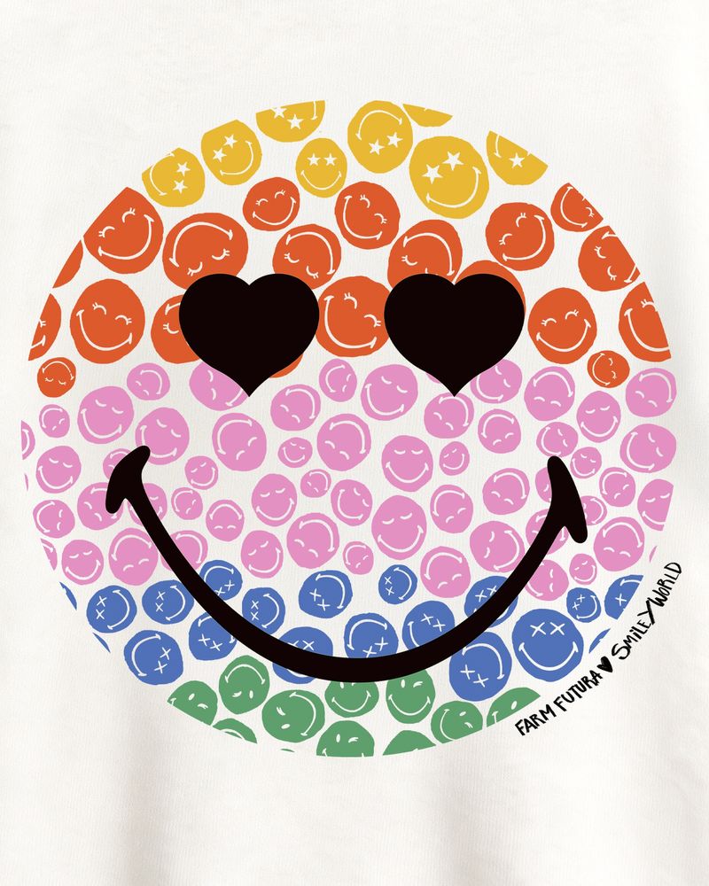 Oversized Silk Smileyworld® T-Shirt