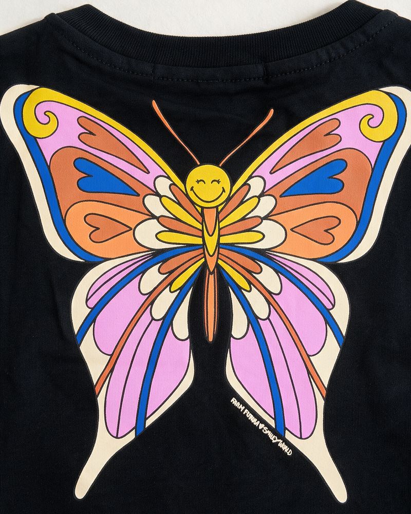 Smileyworld® Butterfly Silk T-Shirt