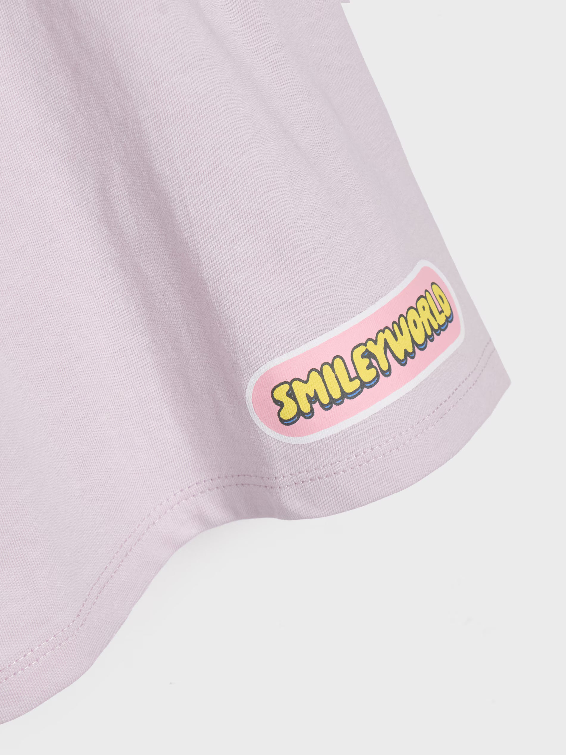 Cotton T-shirt with SmileyWorld print