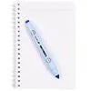 Yoobi SmileyWorld® Spiral Journal with Kraft Marker 4.5" X 6.5", 1.0 set
