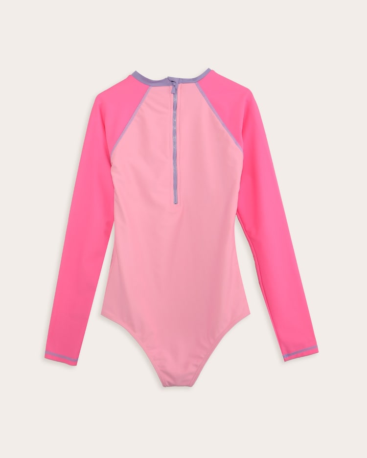 Children's sequined swimsuit 8-16 years - pink | SmileyWorld