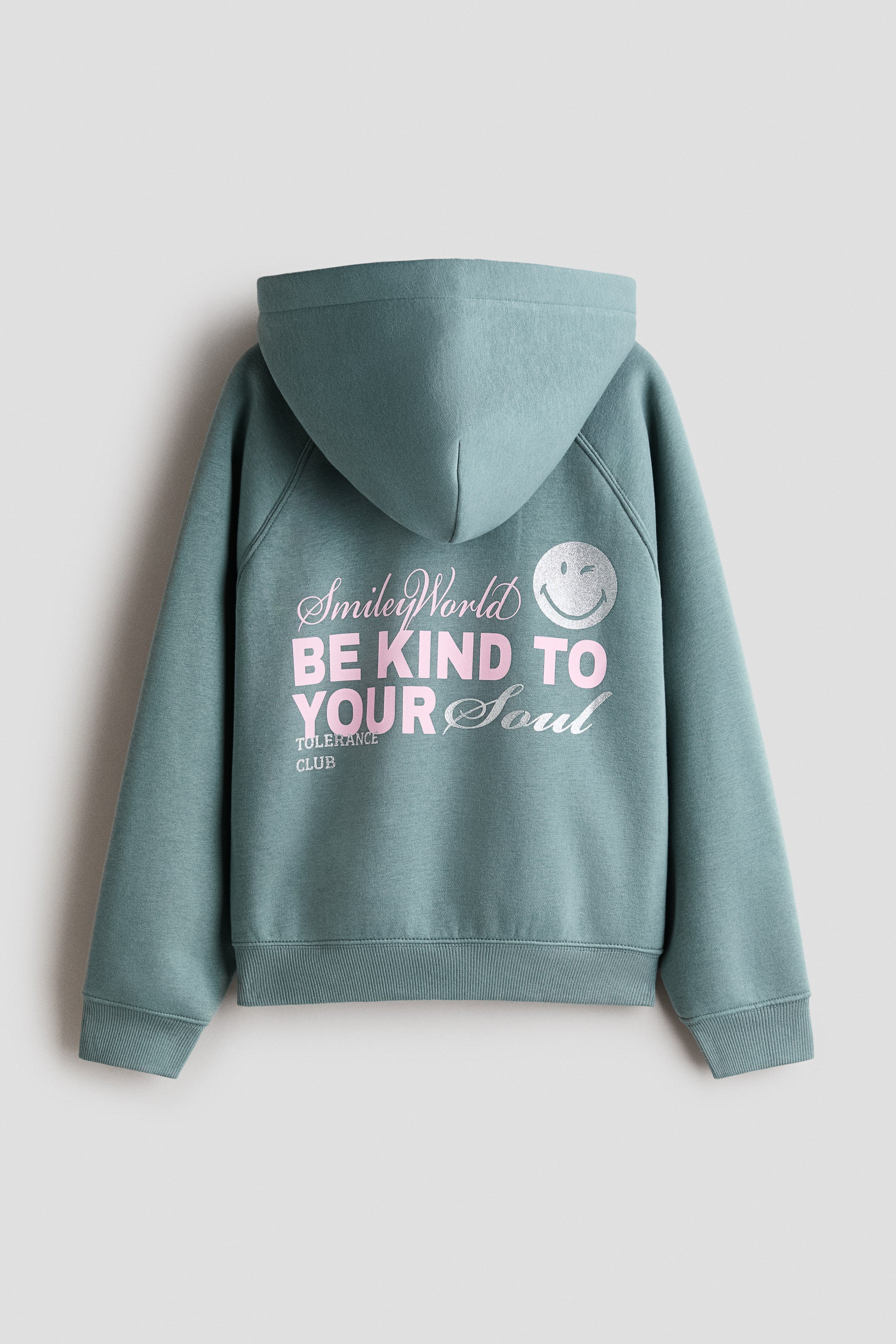 Oversized printed hoodie