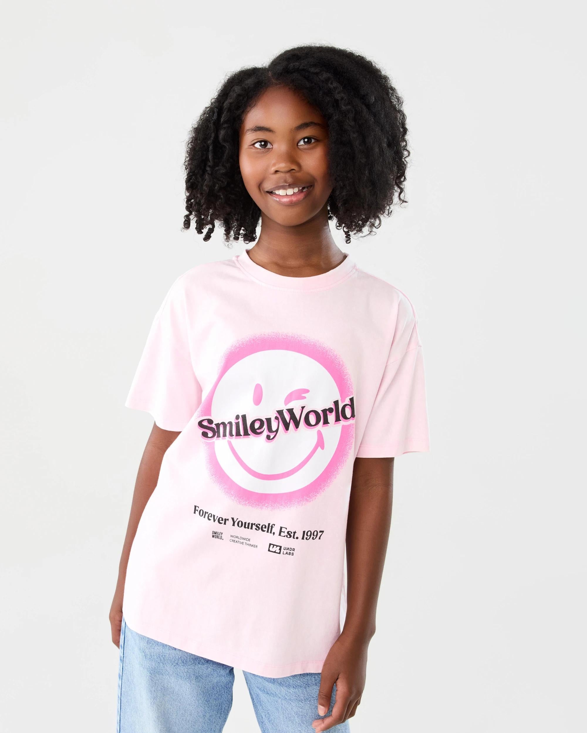 SmileyWorld License Oversized T-shirt