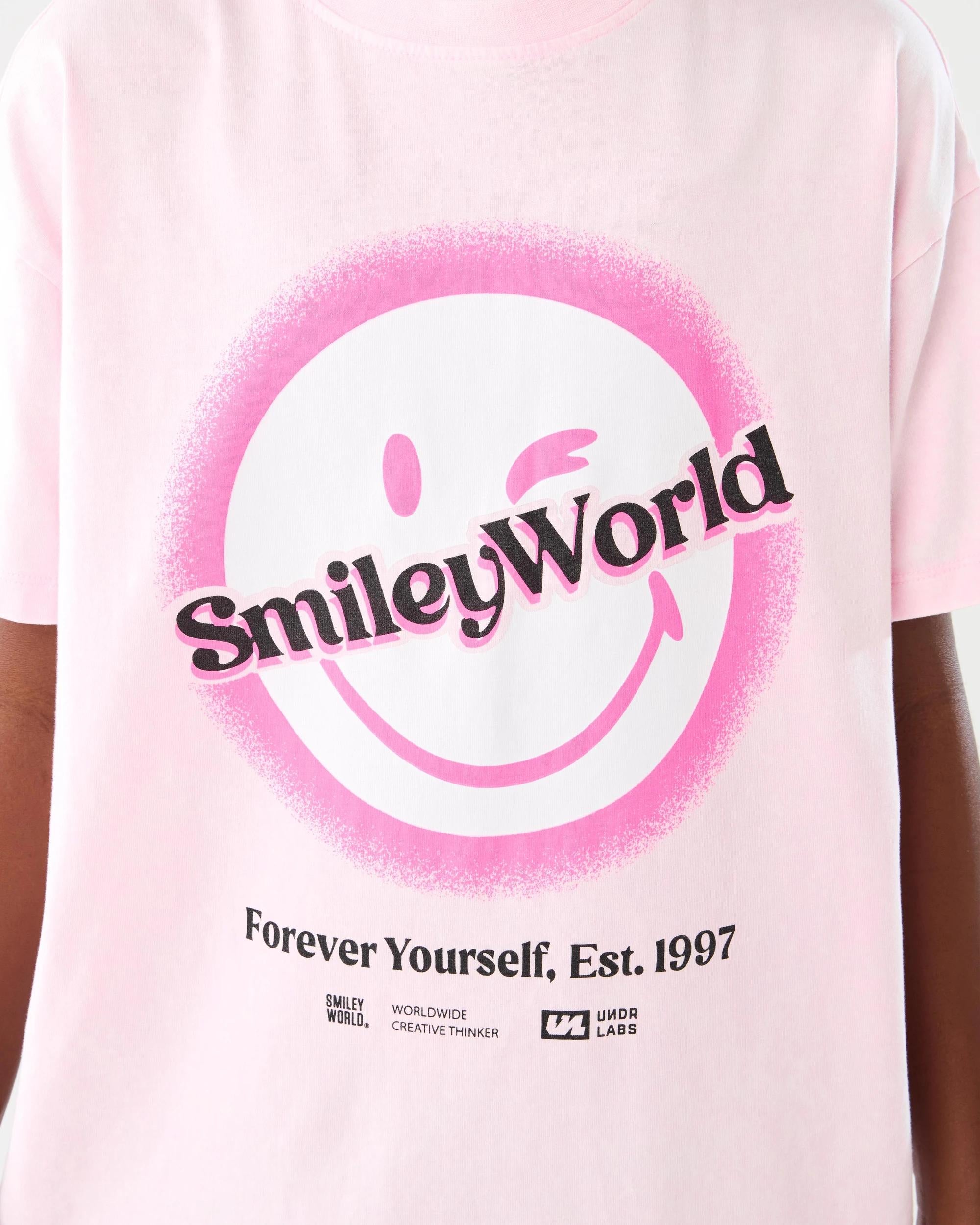SmileyWorld License Oversized T-shirt