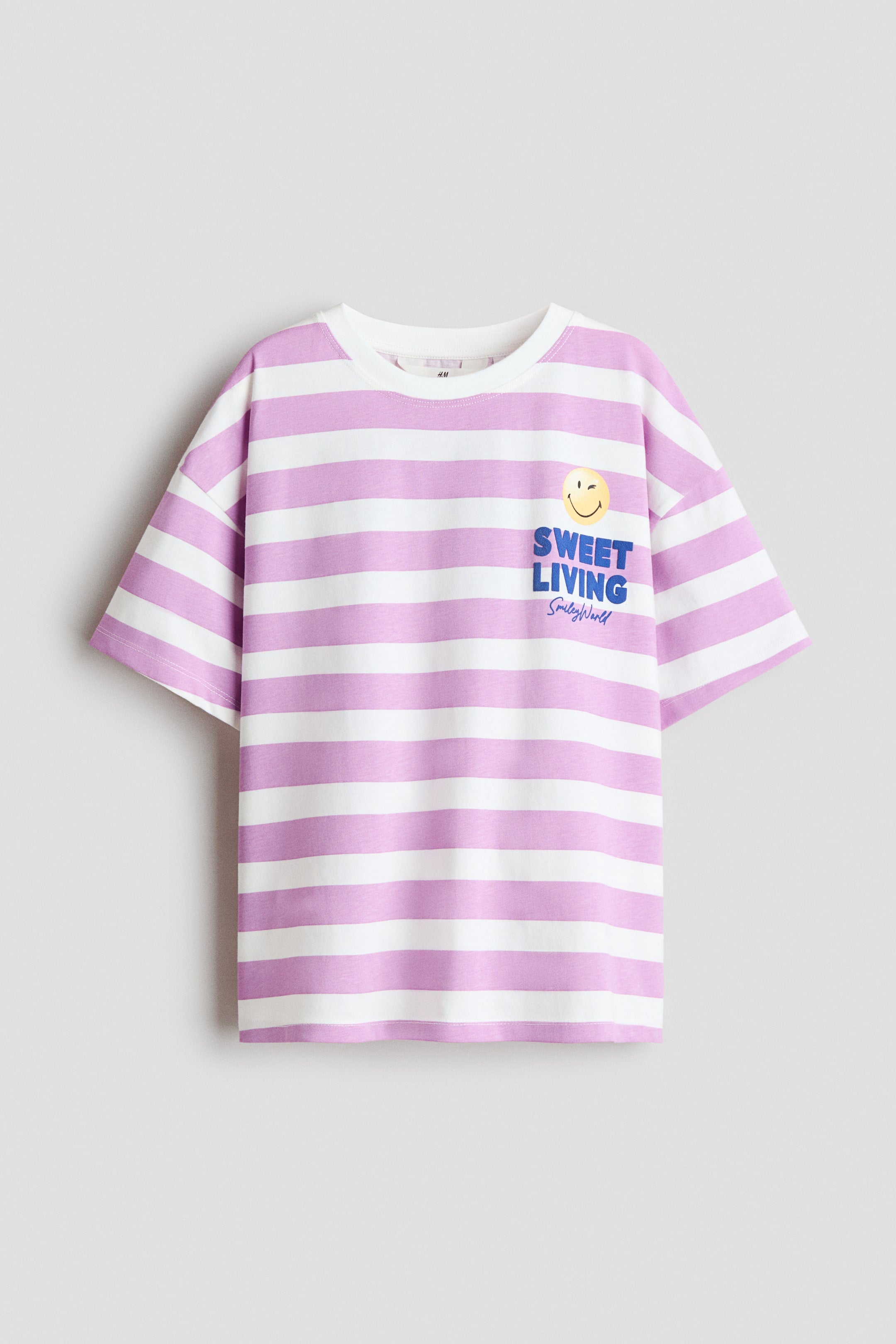 Printed cotton T-shirt