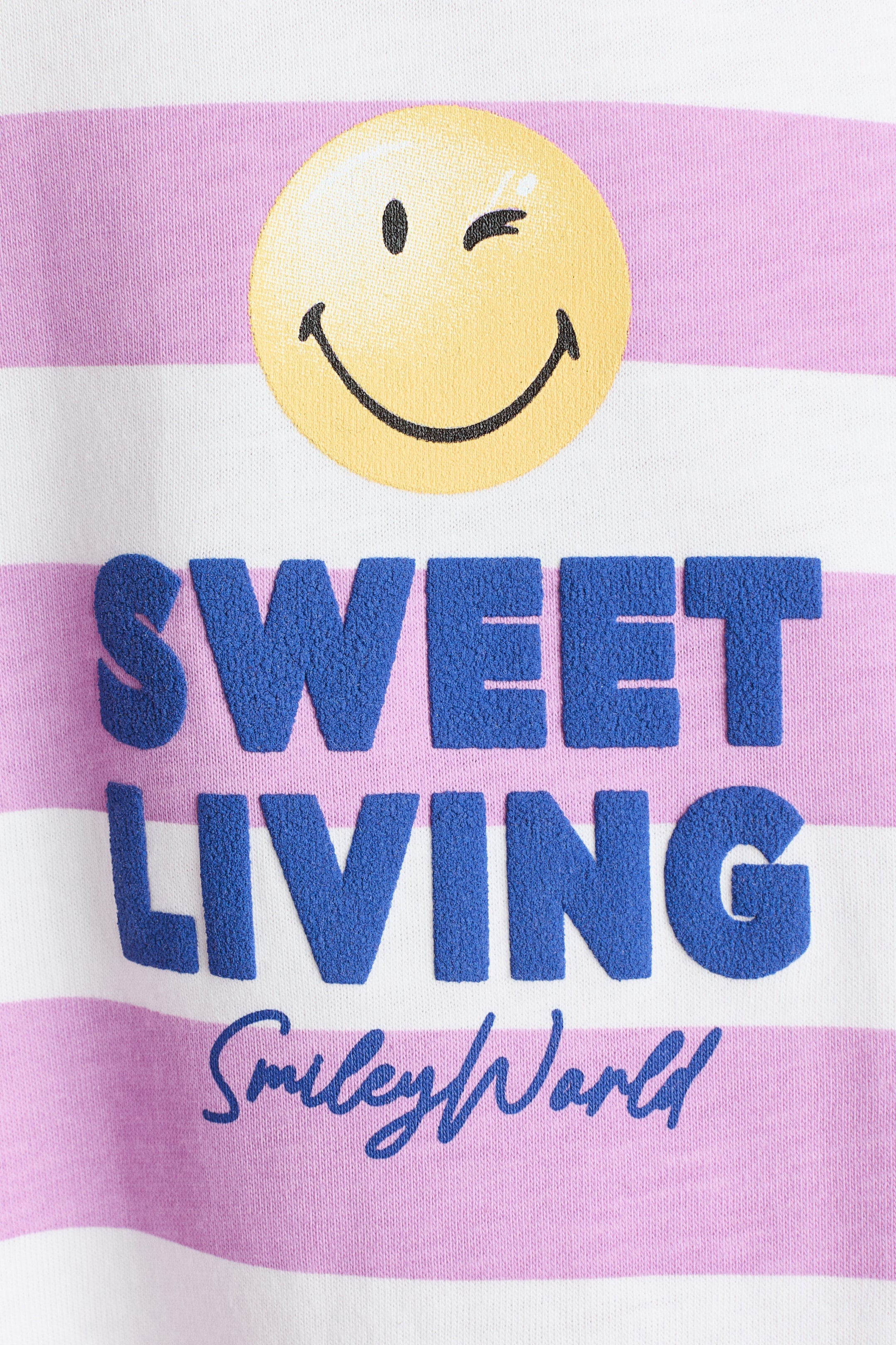Printed cotton T-shirt