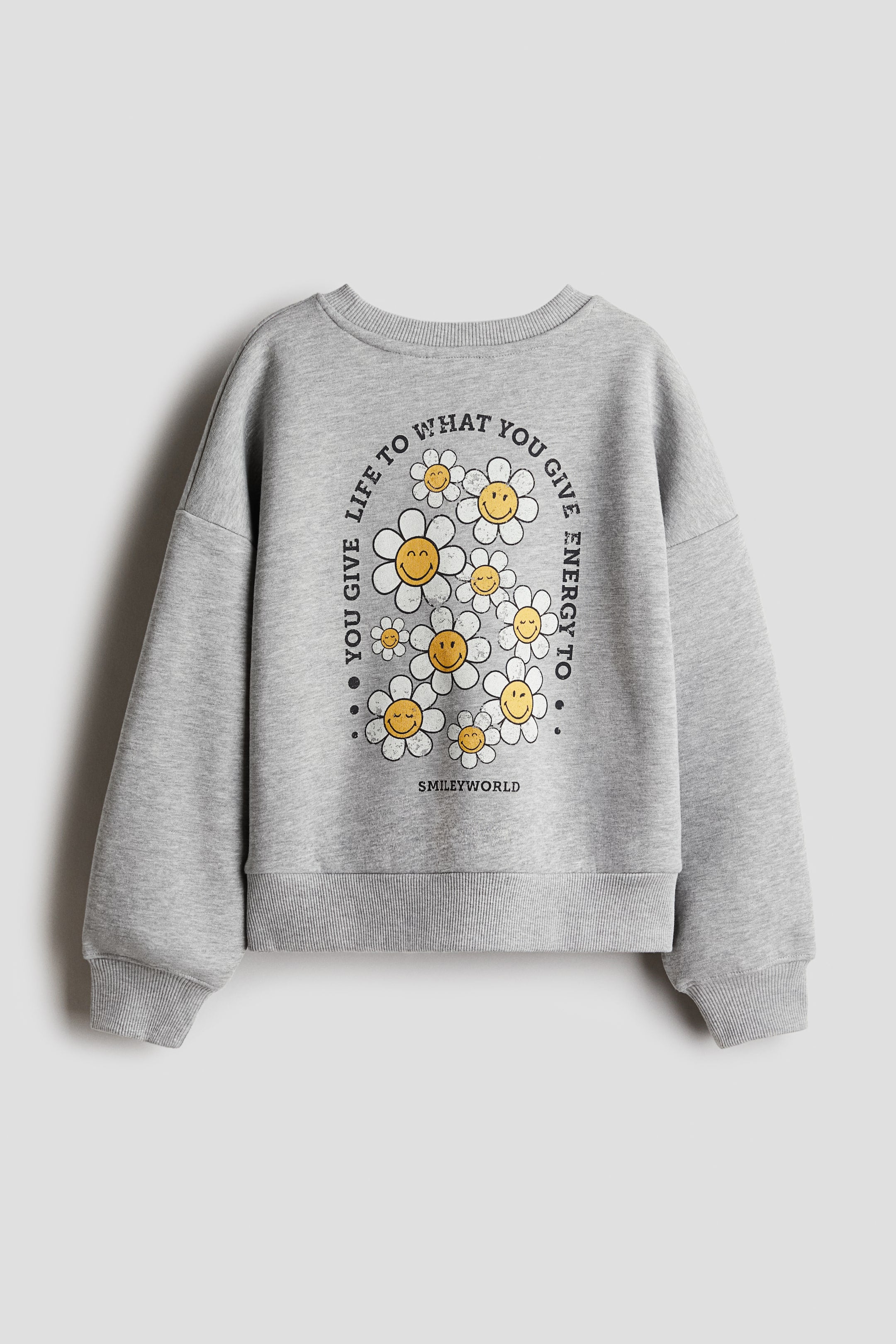 Print-motif sweatshirt