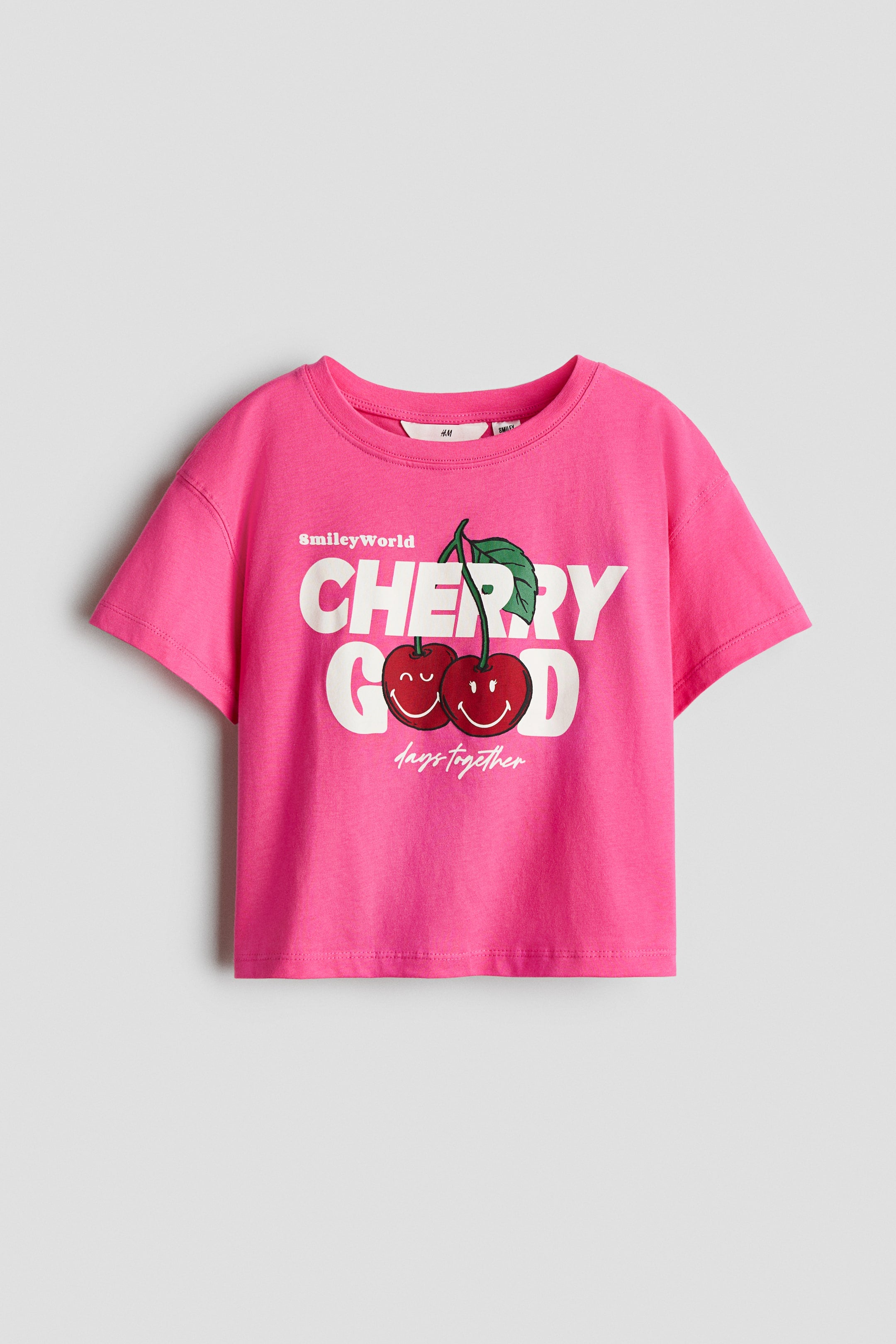 Printed cotton T-shirt