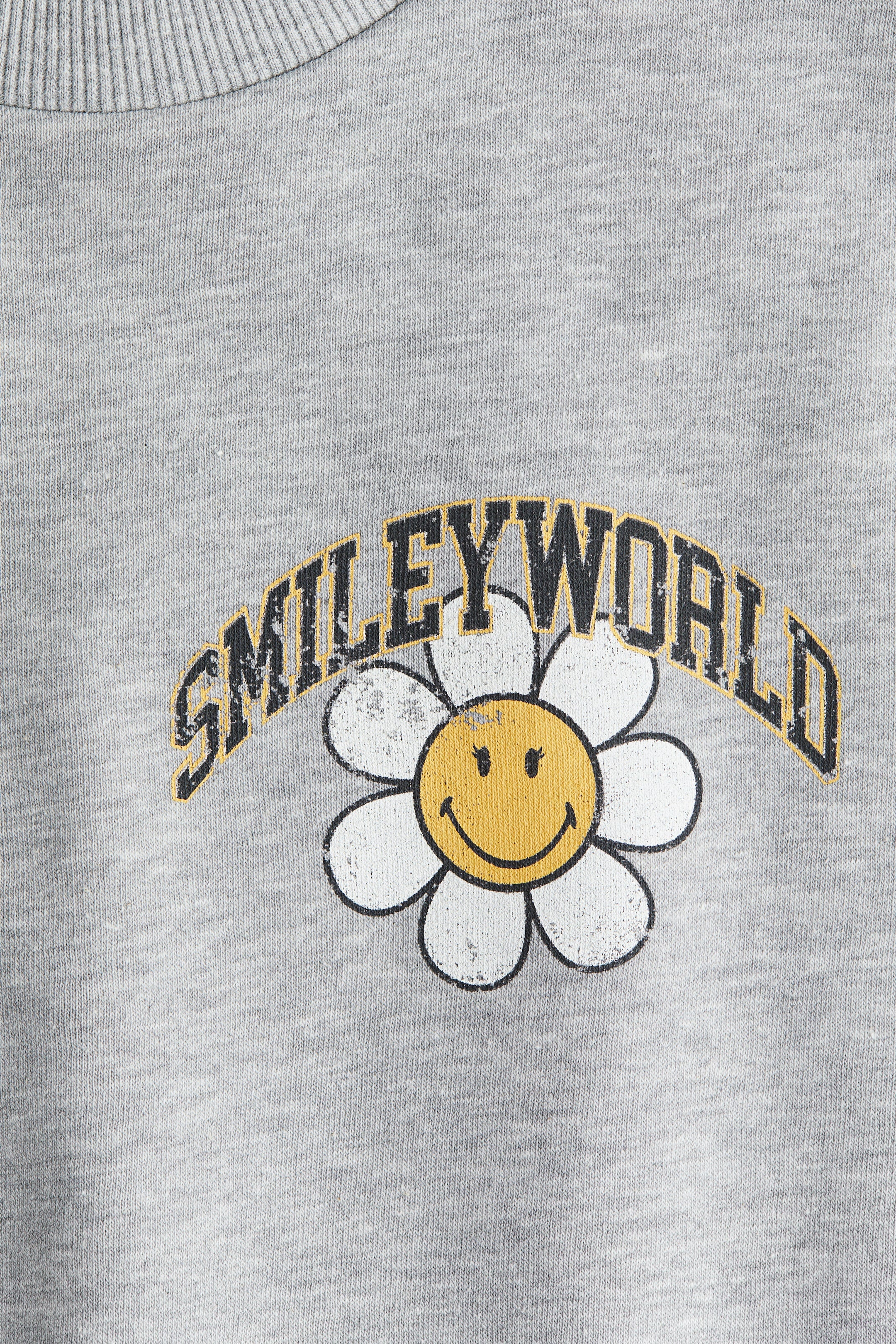 Print-motif sweatshirt