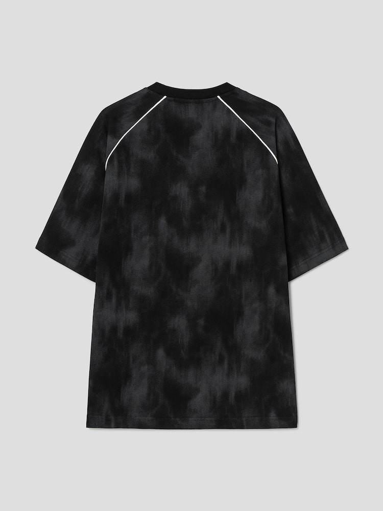 S.W.Smiley Sporty Short Sleeve Tee - Black