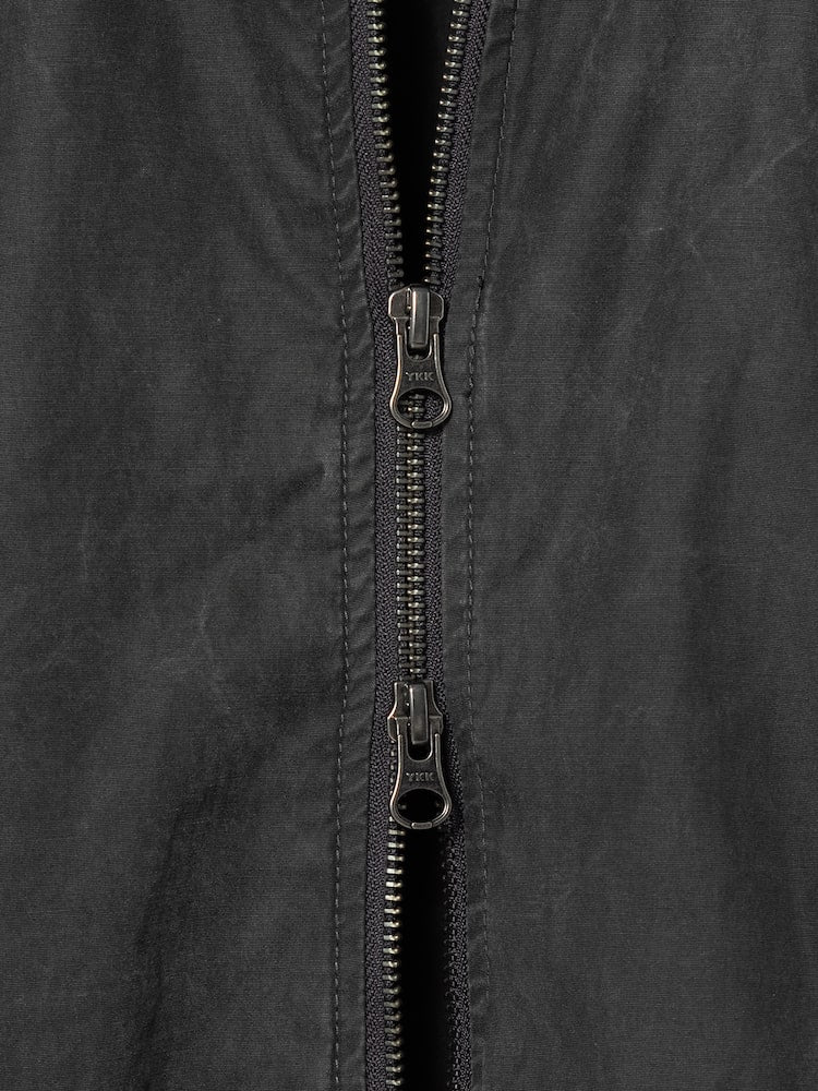 S.W.Smiley Natural Varsity Jacket - Ash