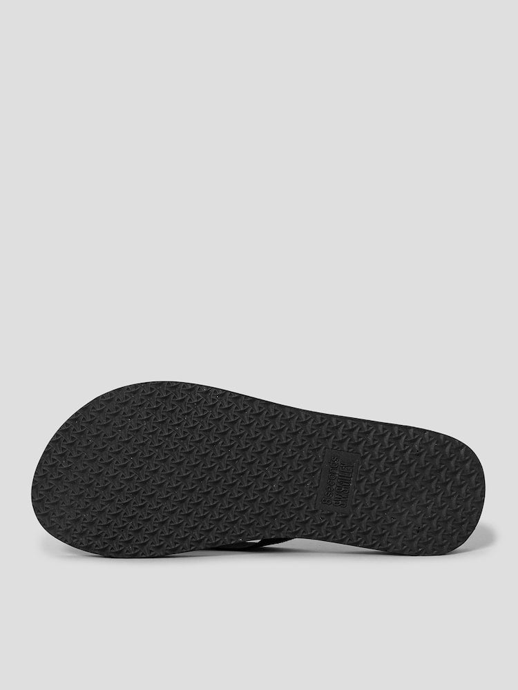 S.W.SMILEY® Flip-flops - Black