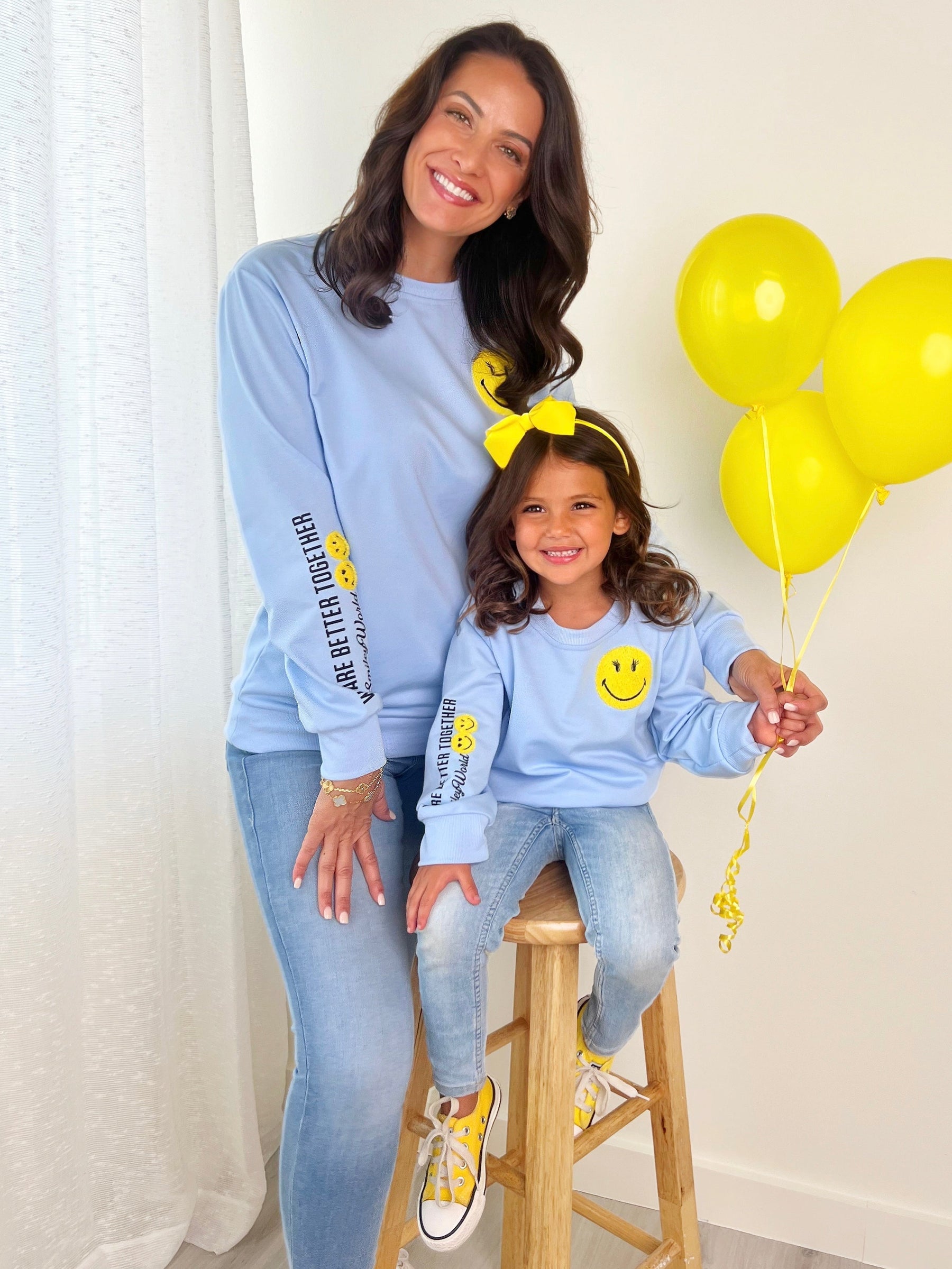 SmileyWorld We Are Better Together Crewneck