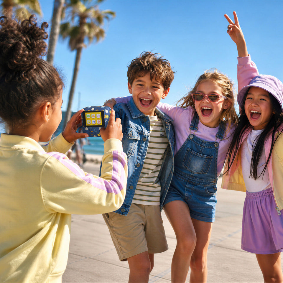 PIXISMILEY SMILEY WORLD® Camera - Blue