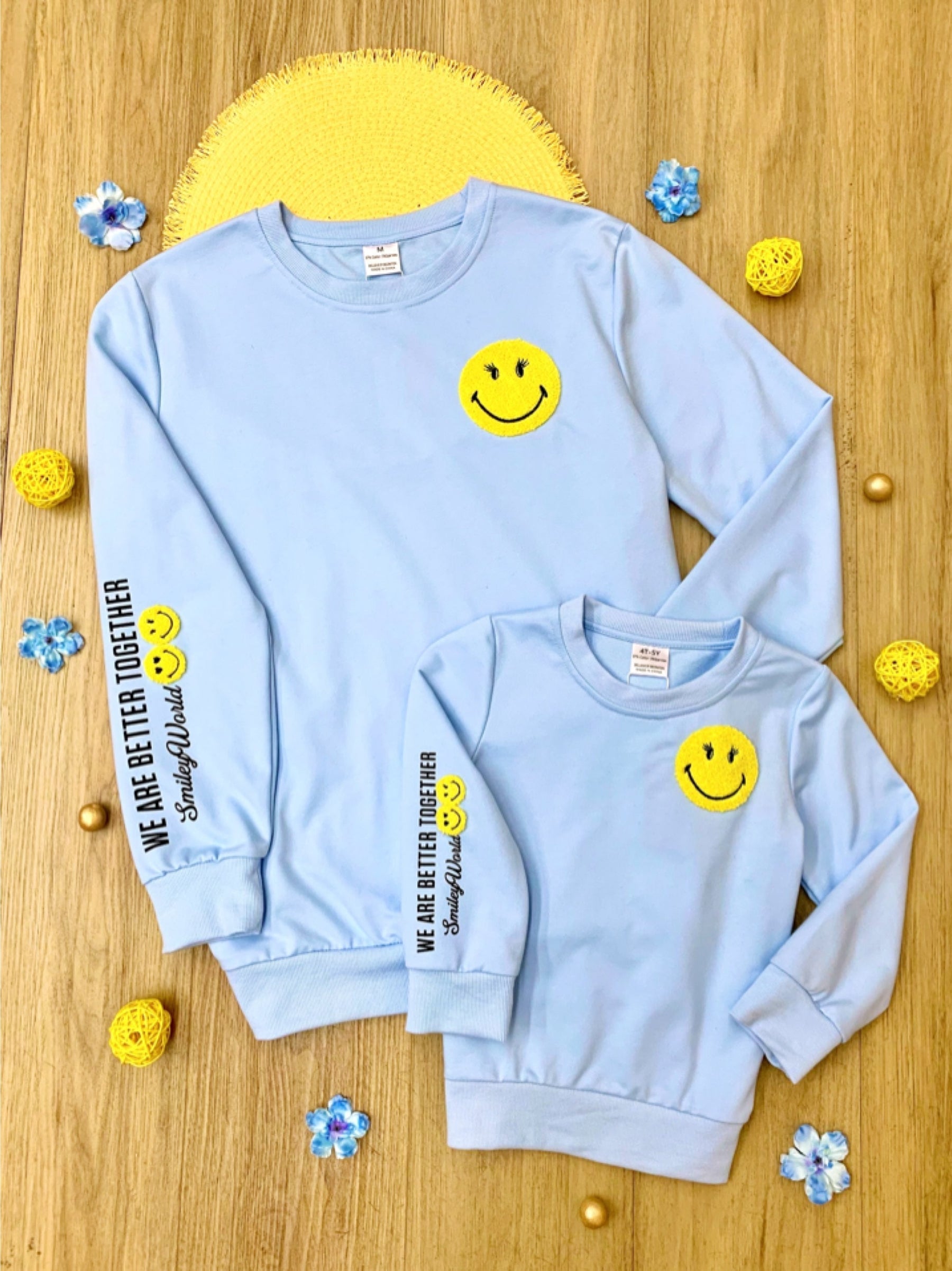 SmileyWorld We Are Better Together Crewneck