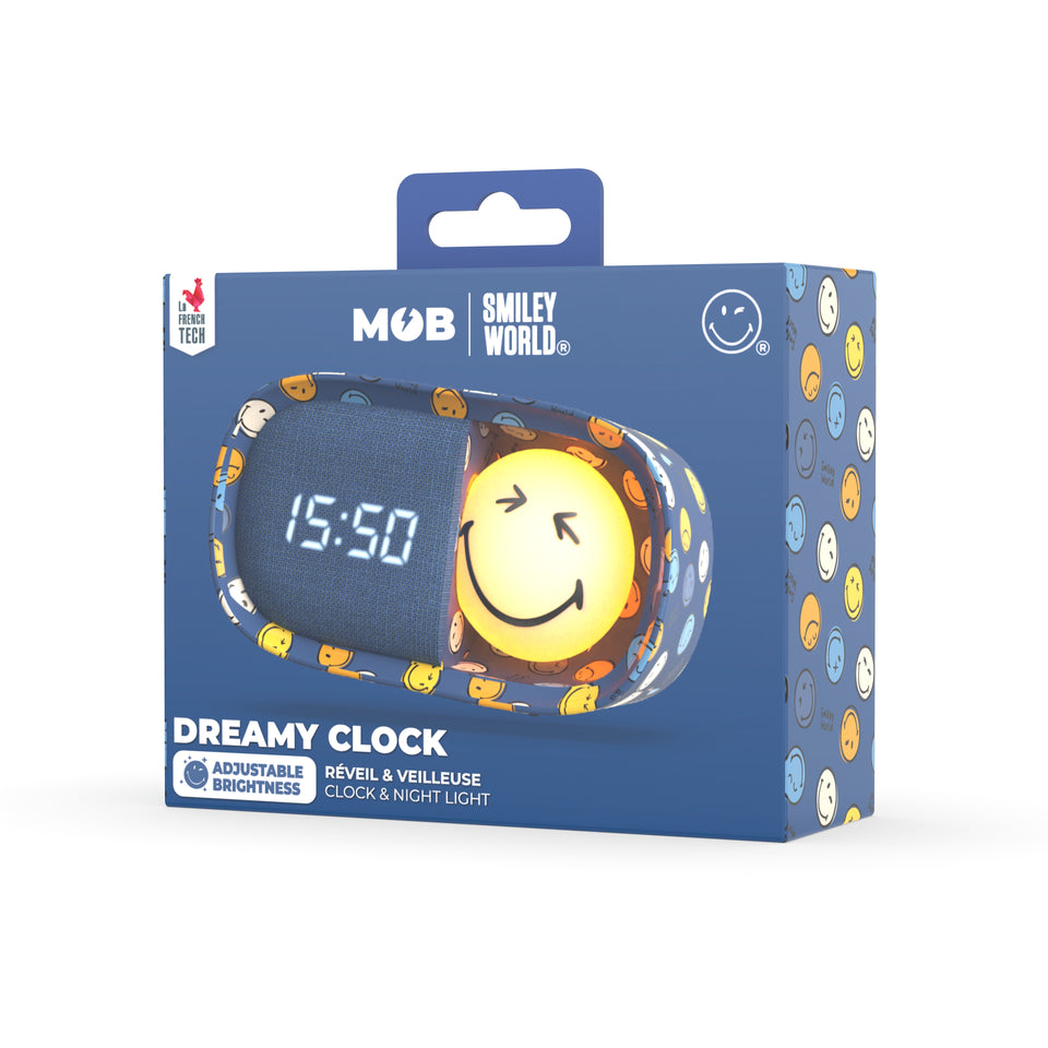 DREAMY CLOCK SMILEY WORLD® - Blue