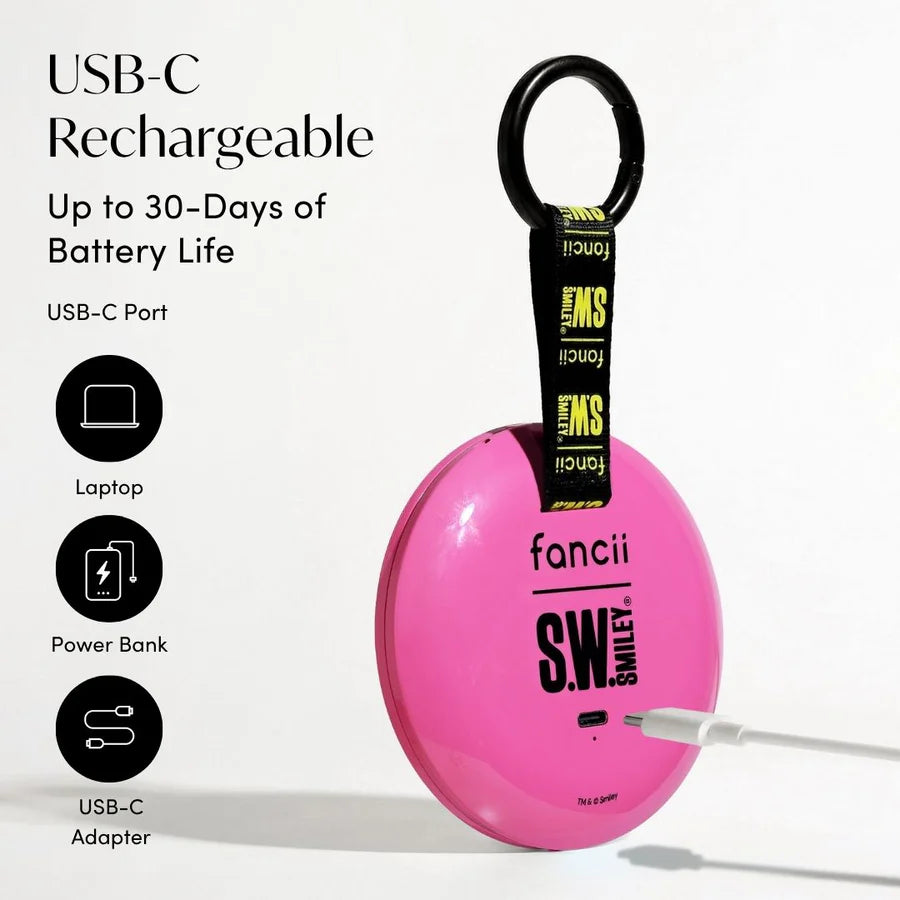 Fancii x S.W.Smiley Bag Charm Mirror