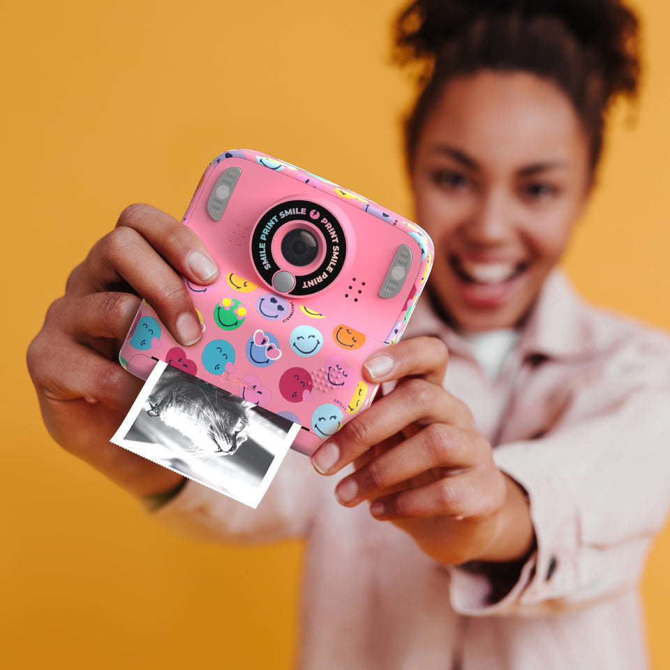 PIXISMILEY SMILEY WORLD® Camera - Pink