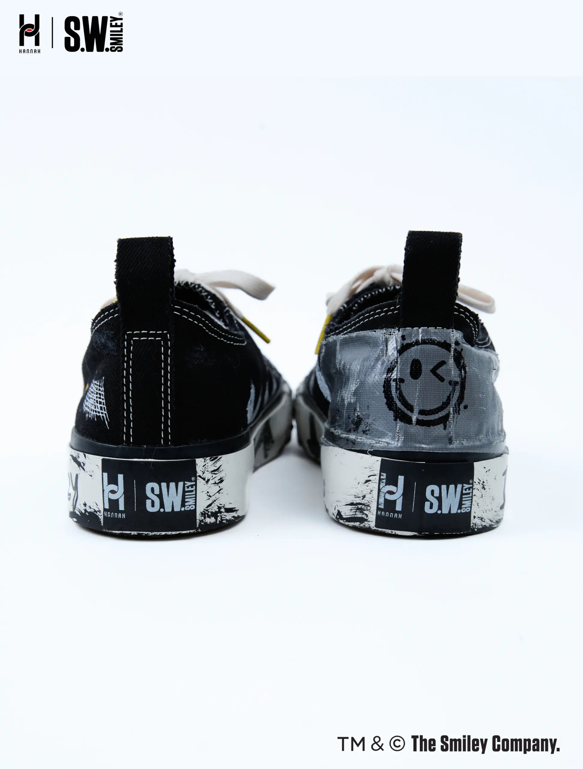 Sneakers: “HANNAH x S.W.SMILEY Custom-Built Raw Edition”