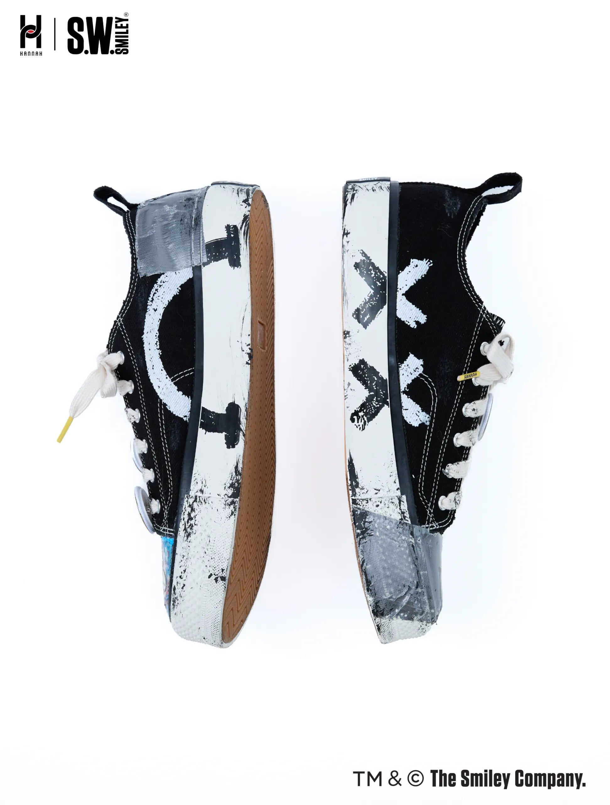 Sneakers: “HANNAH x S.W.SMILEY Custom-Built Raw Edition”