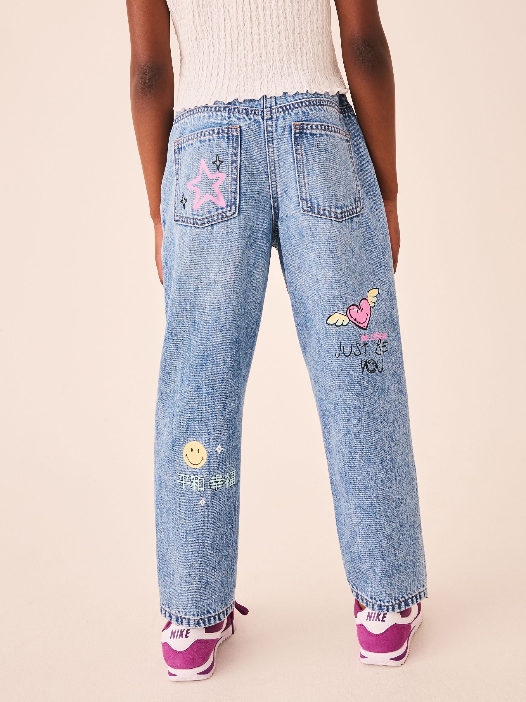 SmileyWorld® Mom Jeans (3-16yrs)