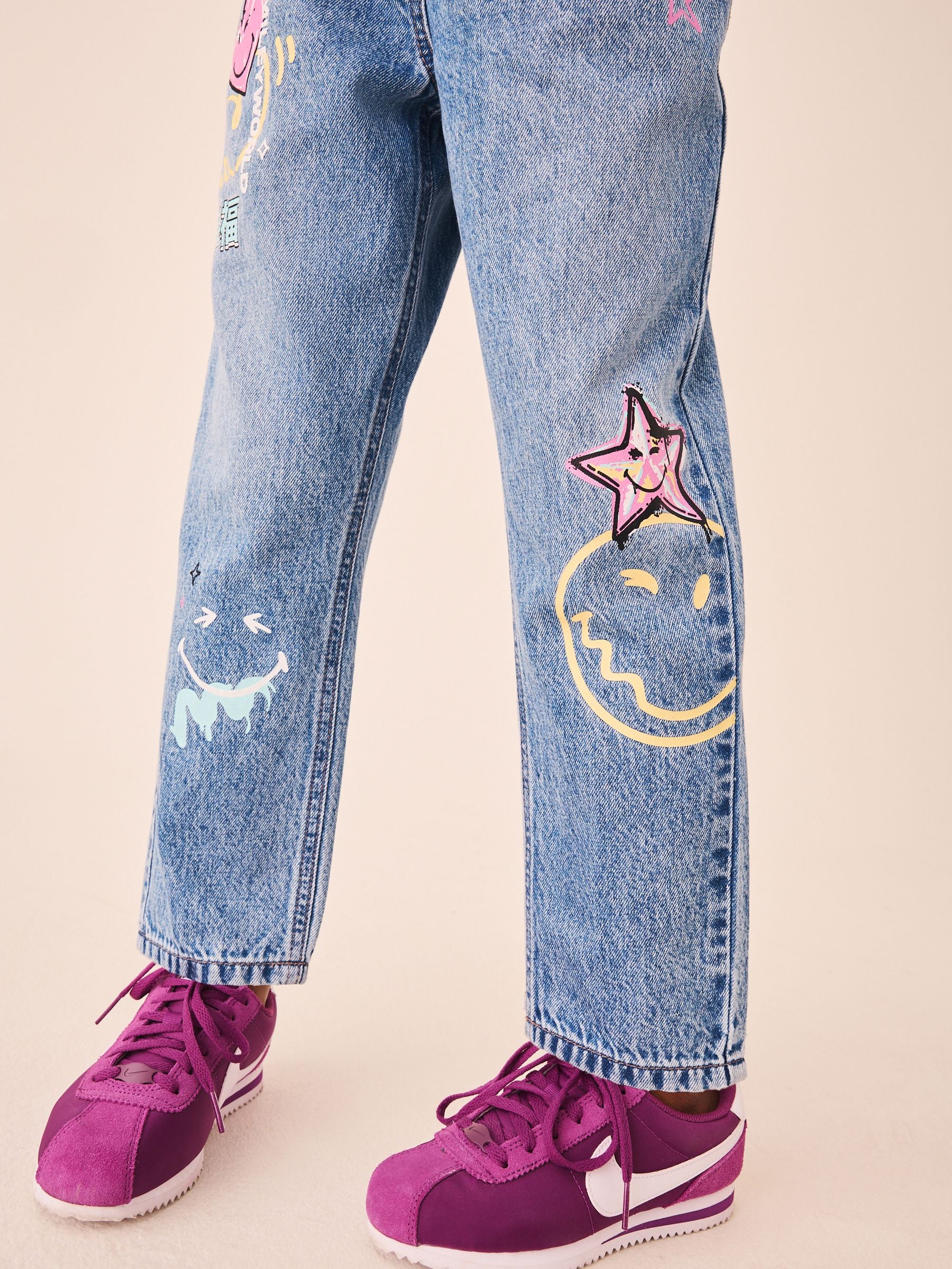 SmileyWorld® Mom Jeans (3-16yrs)