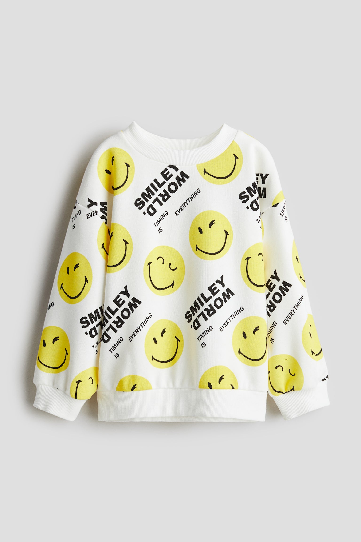 Oversized Printed Sweatshirt