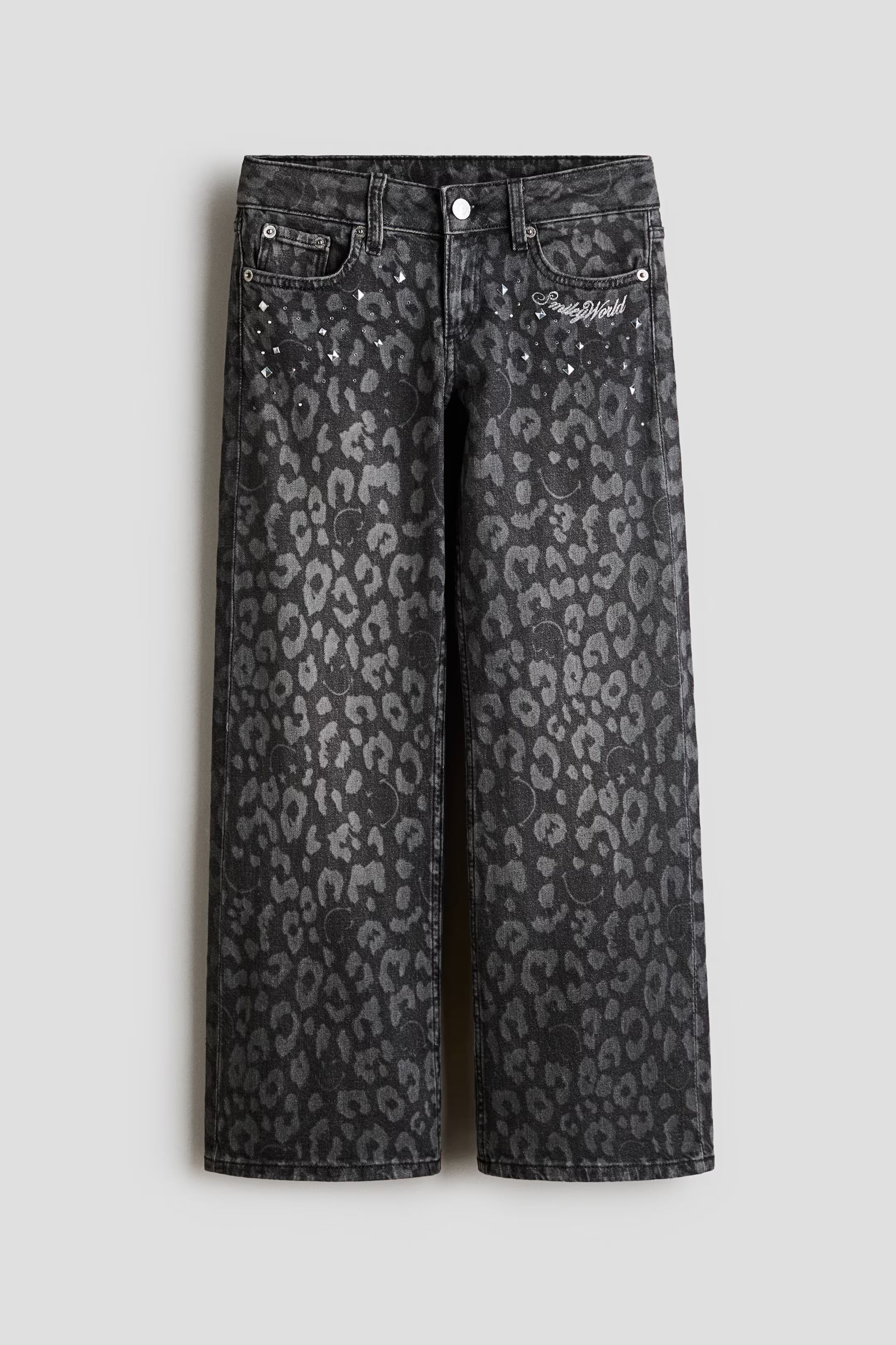 Wide Leg Low Jeans